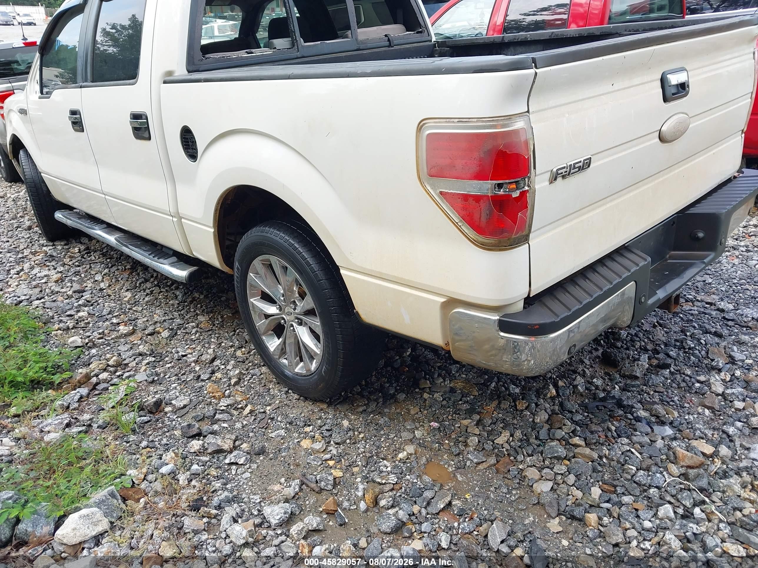 2012 Ford F-150 Xlt Белый vin: 1FTFW1CF9CFA53053