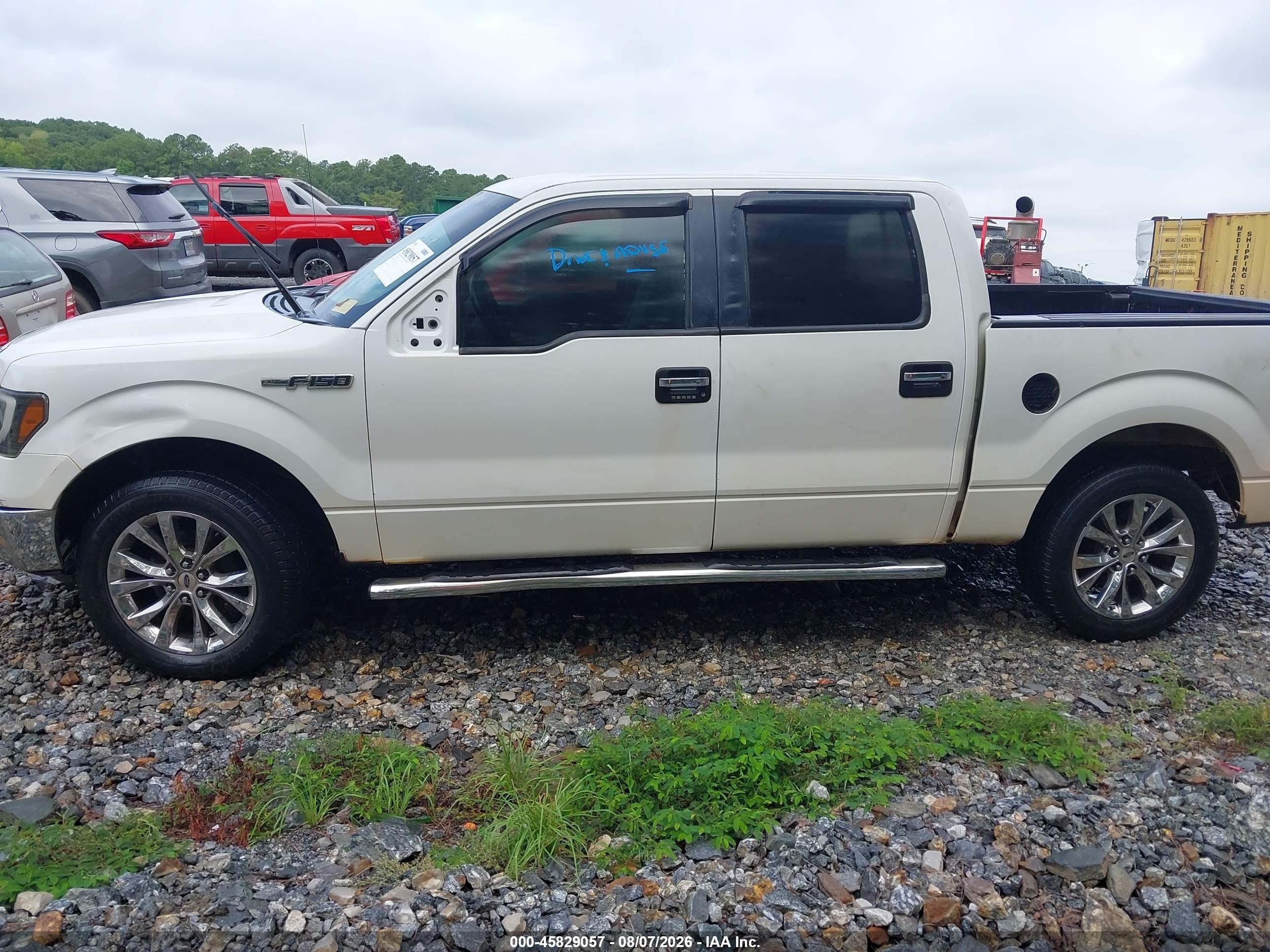 2012 Ford F-150 Xlt Белый vin: 1FTFW1CF9CFA53053