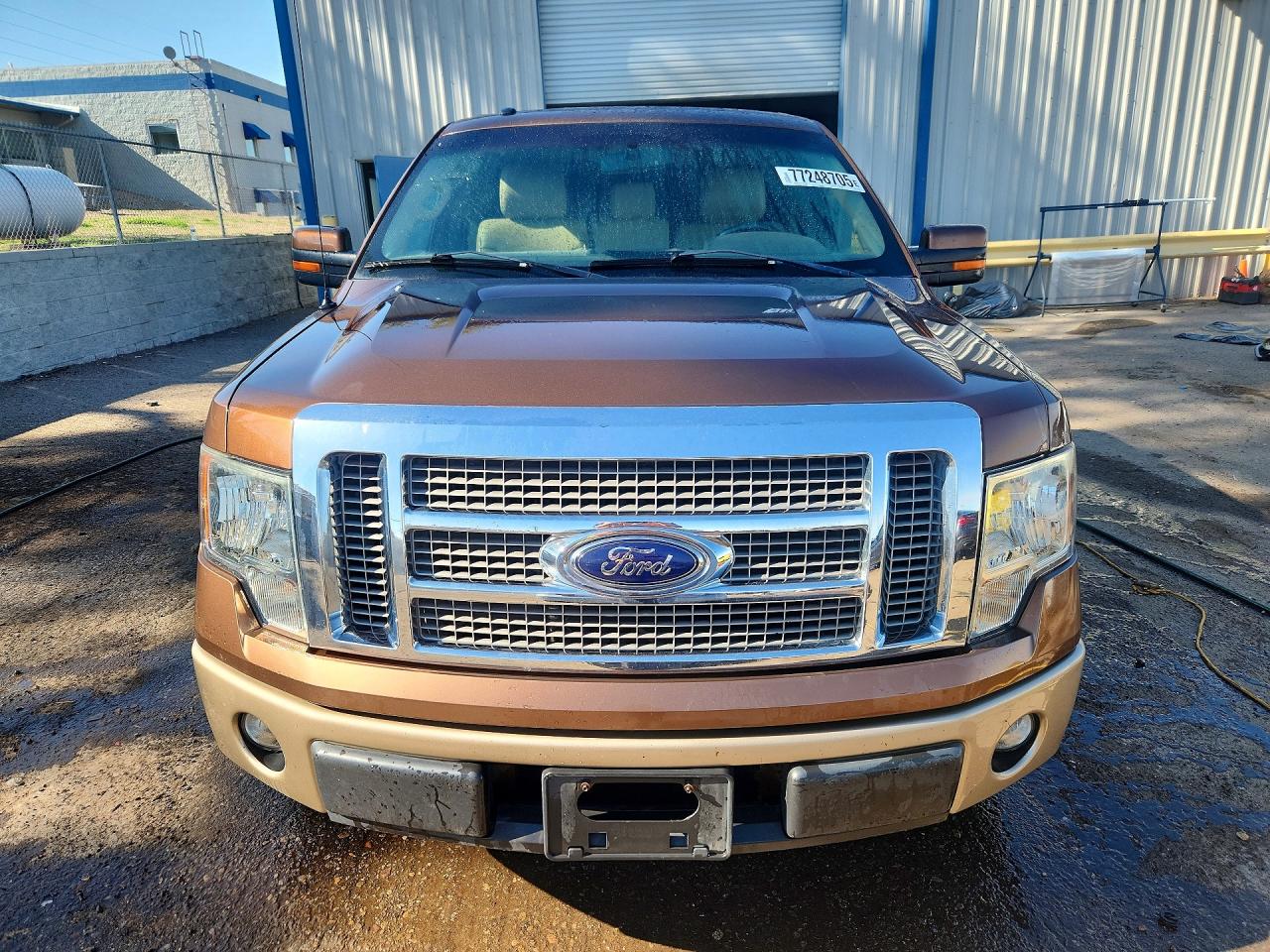 2012 Ford F150 Supercrew Brown vin: 1FTFW1CF9CFC34153