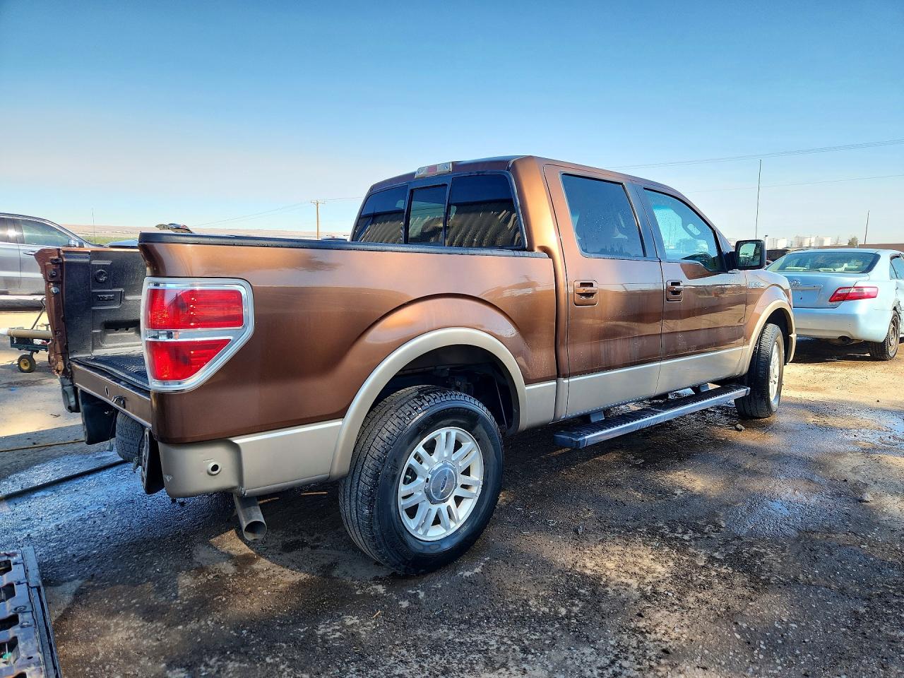 2012 Ford F150 Supercrew Brown vin: 1FTFW1CF9CFC34153
