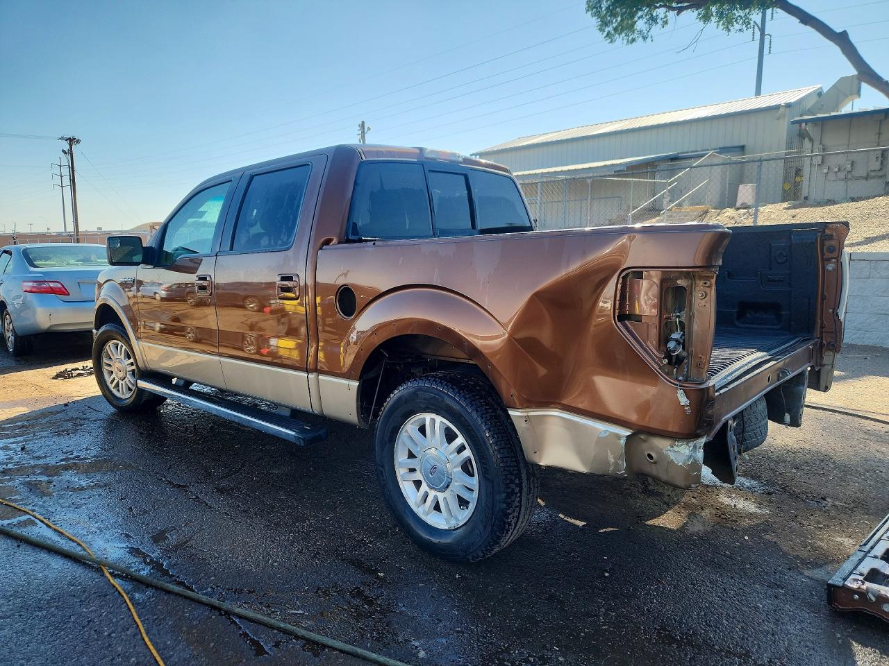 2012 Ford F150 Supercrew Brown vin: 1FTFW1CF9CFC34153