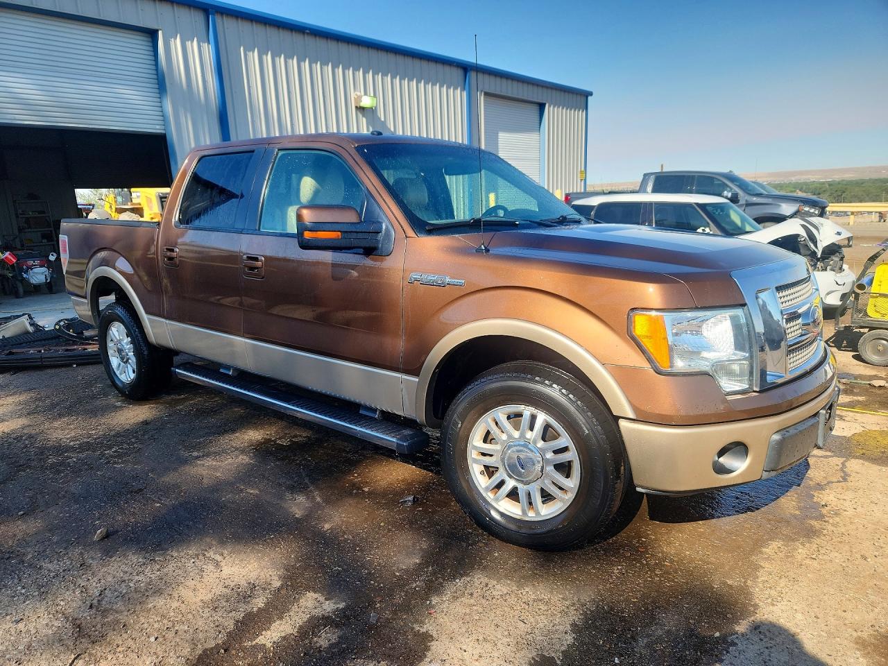 2012 Ford F150 Supercrew Brown vin: 1FTFW1CF9CFC34153
