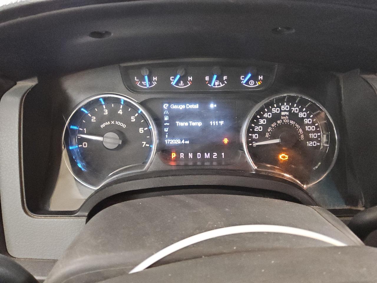 2012 Ford F150 Supercrew White vin: 1FTFW1CF9CFC40129 Damage: Warning Light - Engine, On, Unacceptable