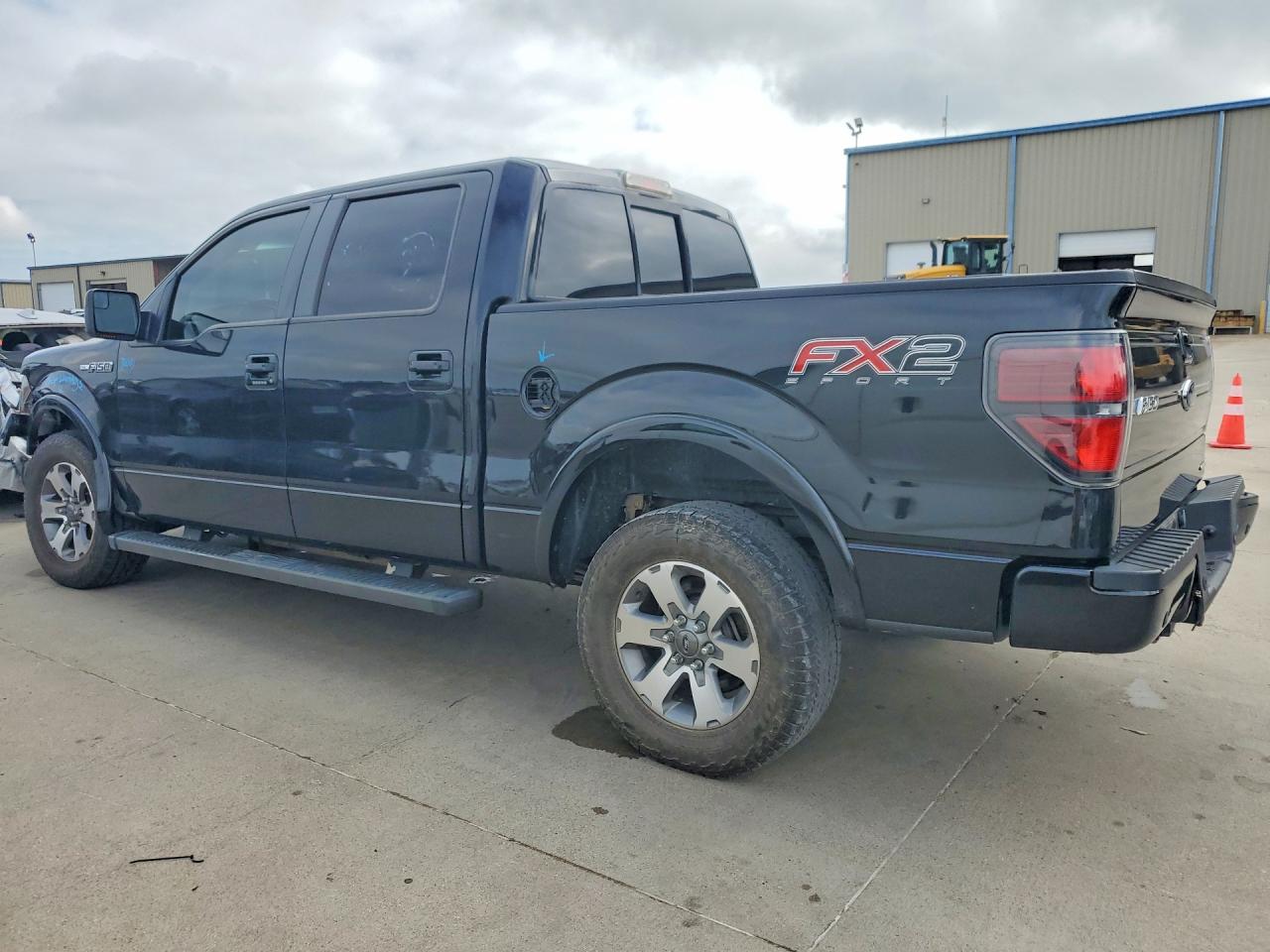 2012 Ford F150 Supercrew Black vin: 1FTFW1CF9CFC70425