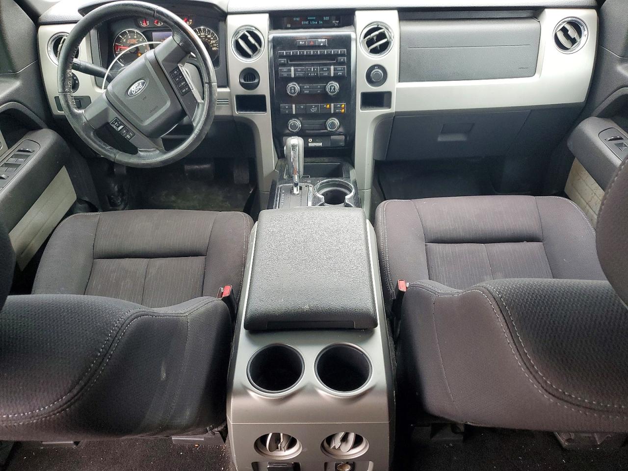 2012 Ford F150 Supercrew Black vin: 1FTFW1CF9CFC70425