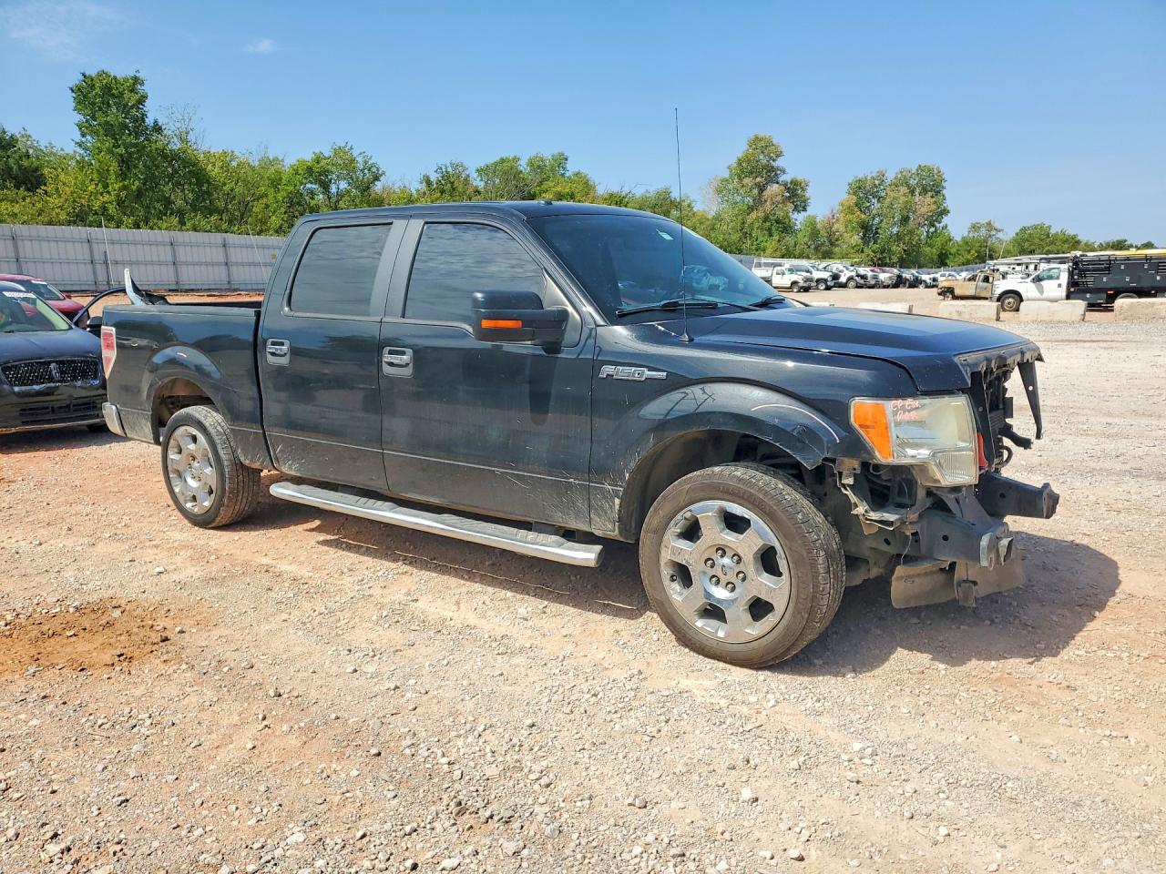 2012 Ford F150 Supercrew Black vin: 1FTFW1CF9CFD07702