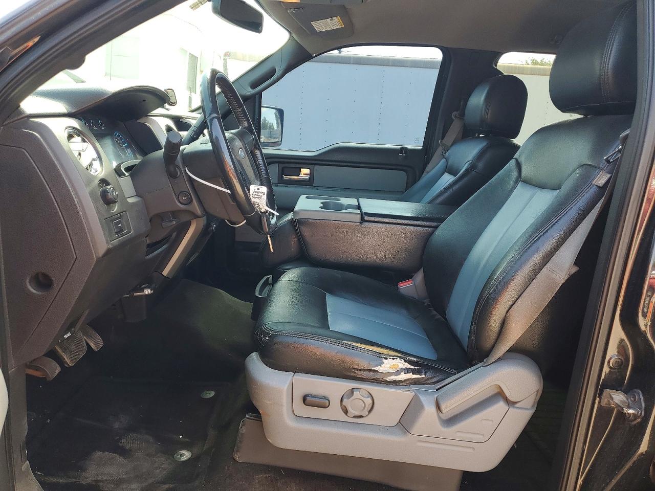 2012 Ford F150 Supercrew Black vin: 1FTFW1CF9CFD07702