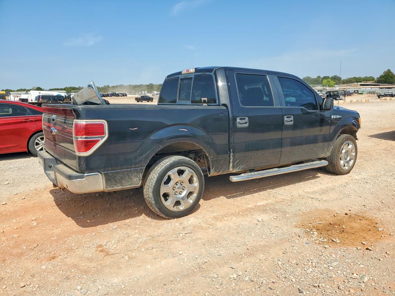 2012 Ford F150 Supercrew Black vin: 1FTFW1CF9CFD07702
