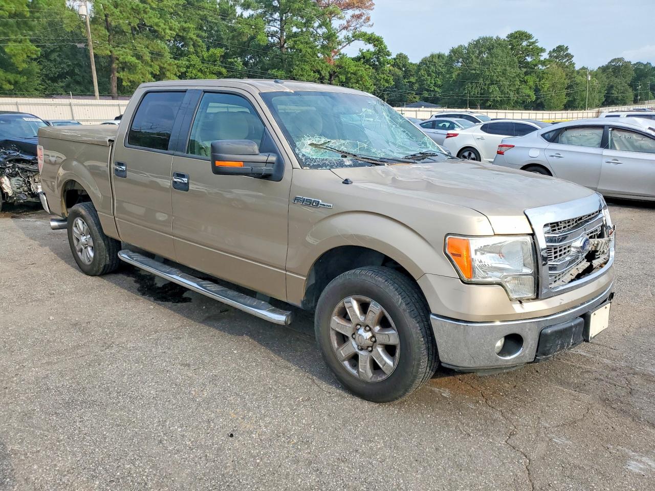 2013 Ford F150 Supercrew Tan vin: 1FTFW1CF9DFA35329