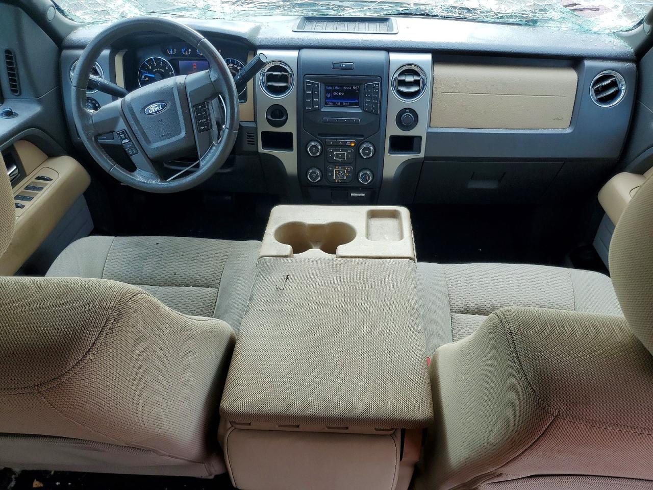 2013 Ford F150 Supercrew Tan vin: 1FTFW1CF9DFA35329