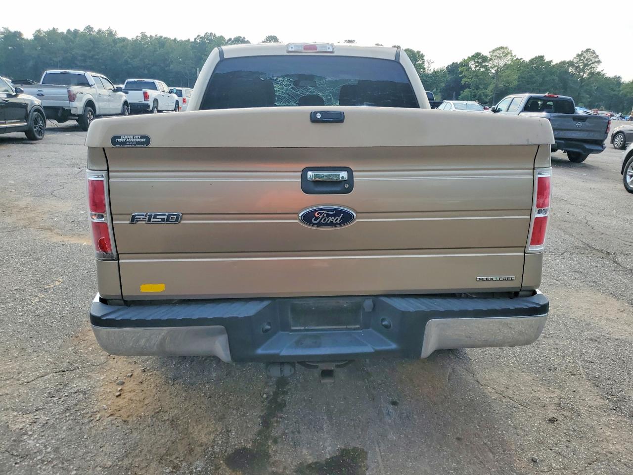 2013 Ford F150 Supercrew Tan vin: 1FTFW1CF9DFA35329