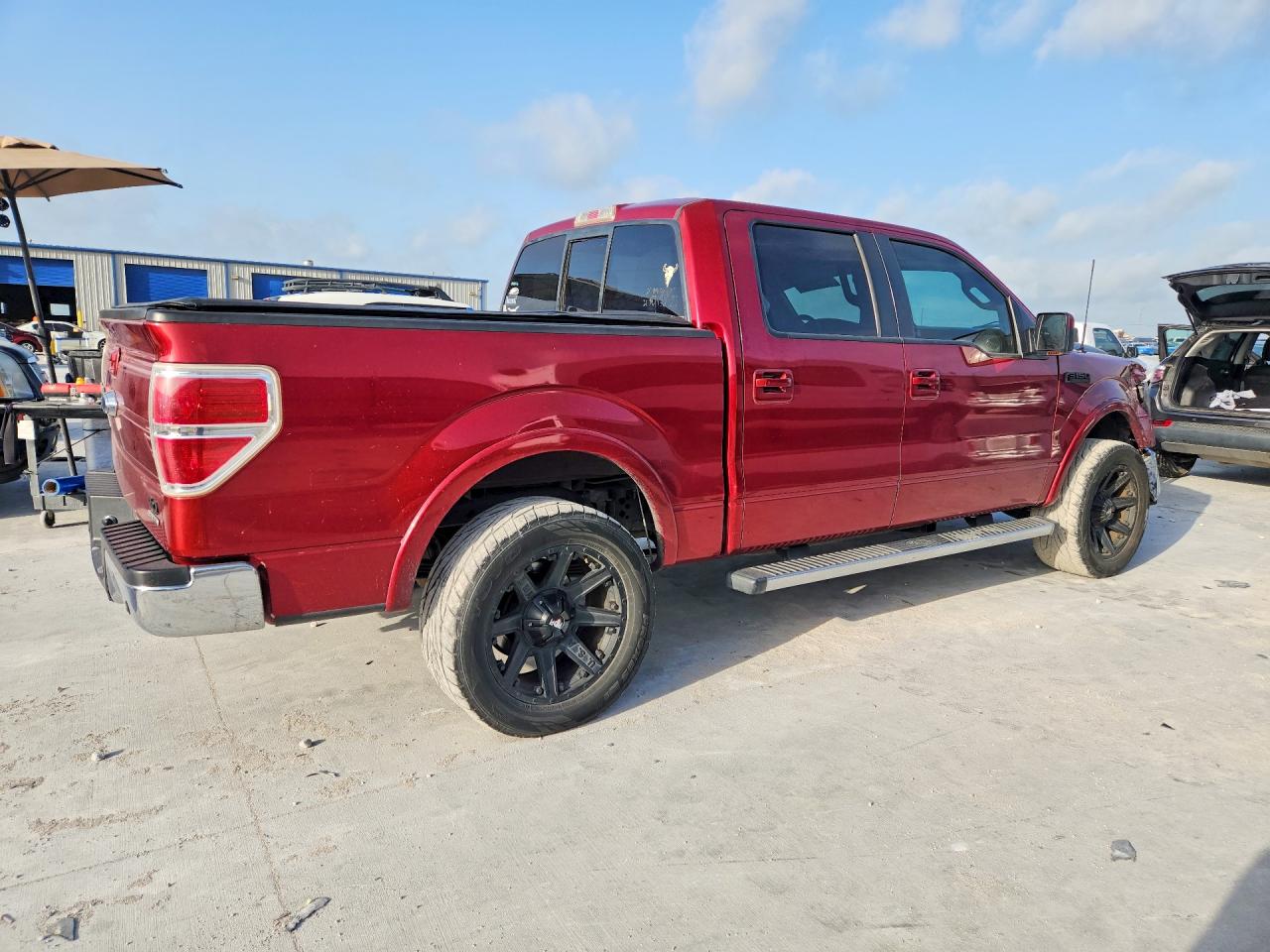 2013 Ford F150 Supercrew Red vin: 1FTFW1CF9DFA52597