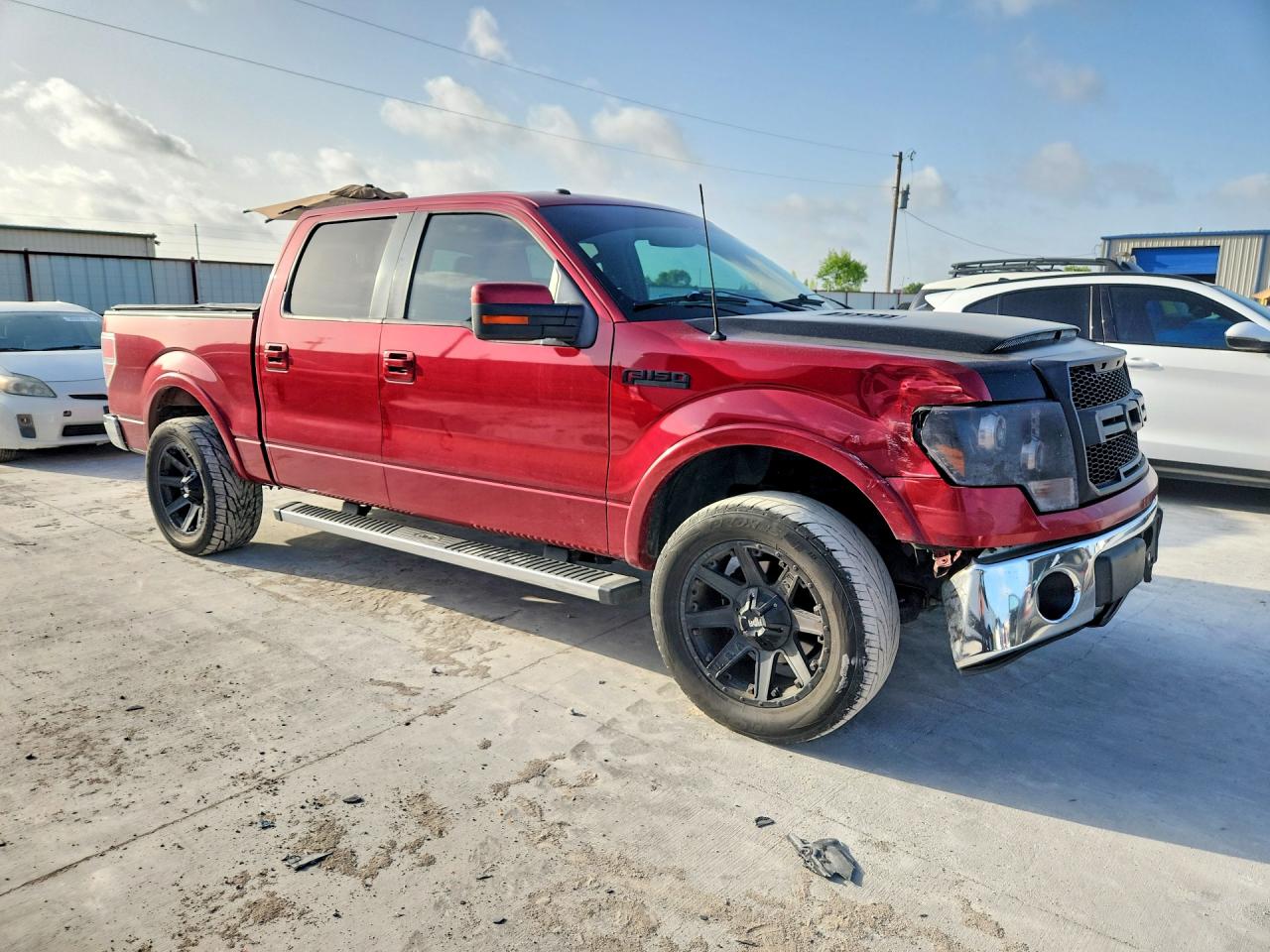 2013 Ford F150 Supercrew Red vin: 1FTFW1CF9DFA52597