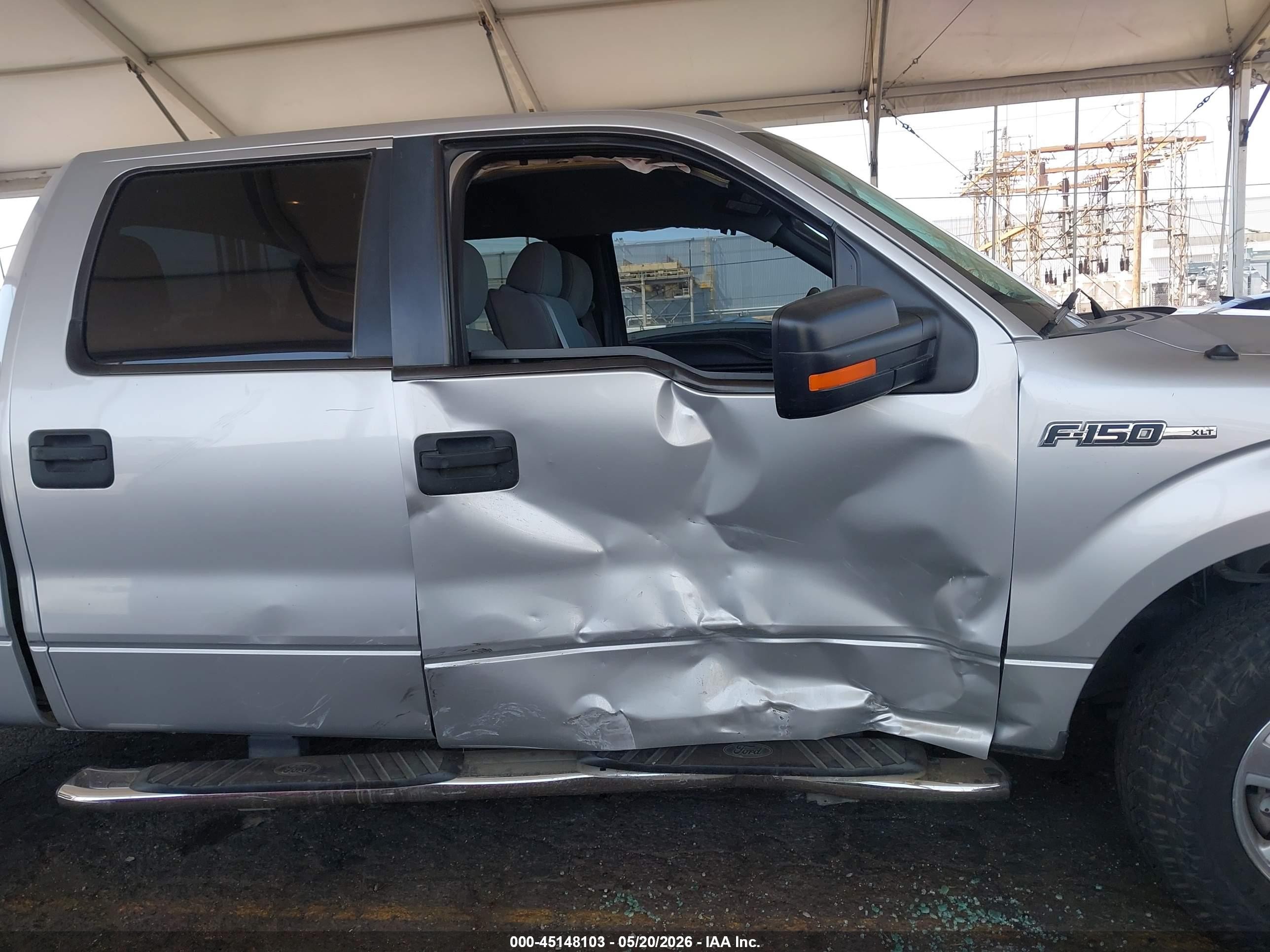 2013 Ford F-150 Xlt Silver vin: 1FTFW1CF9DFA61719