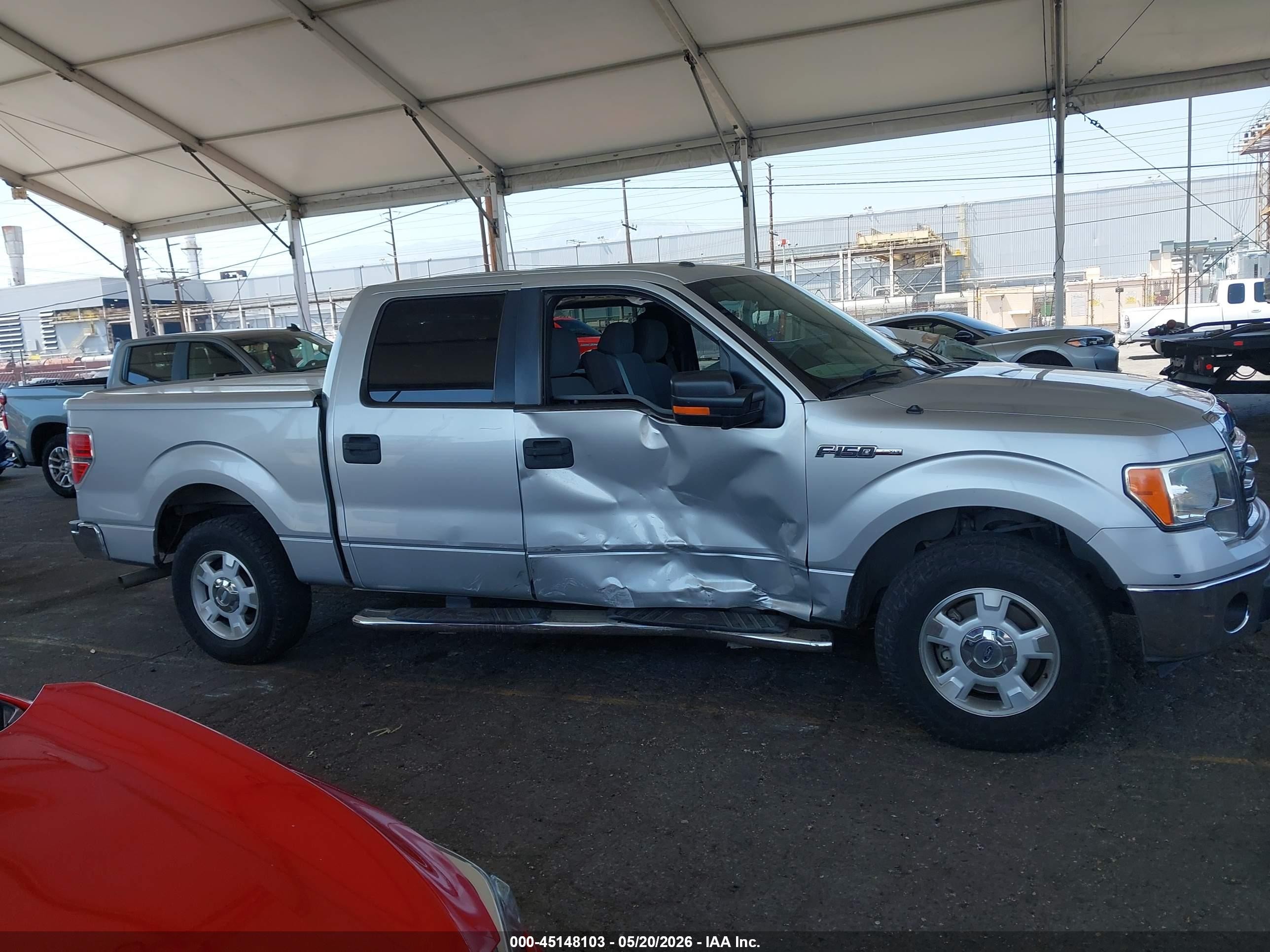 2013 Ford F-150 Xlt Silver vin: 1FTFW1CF9DFA61719