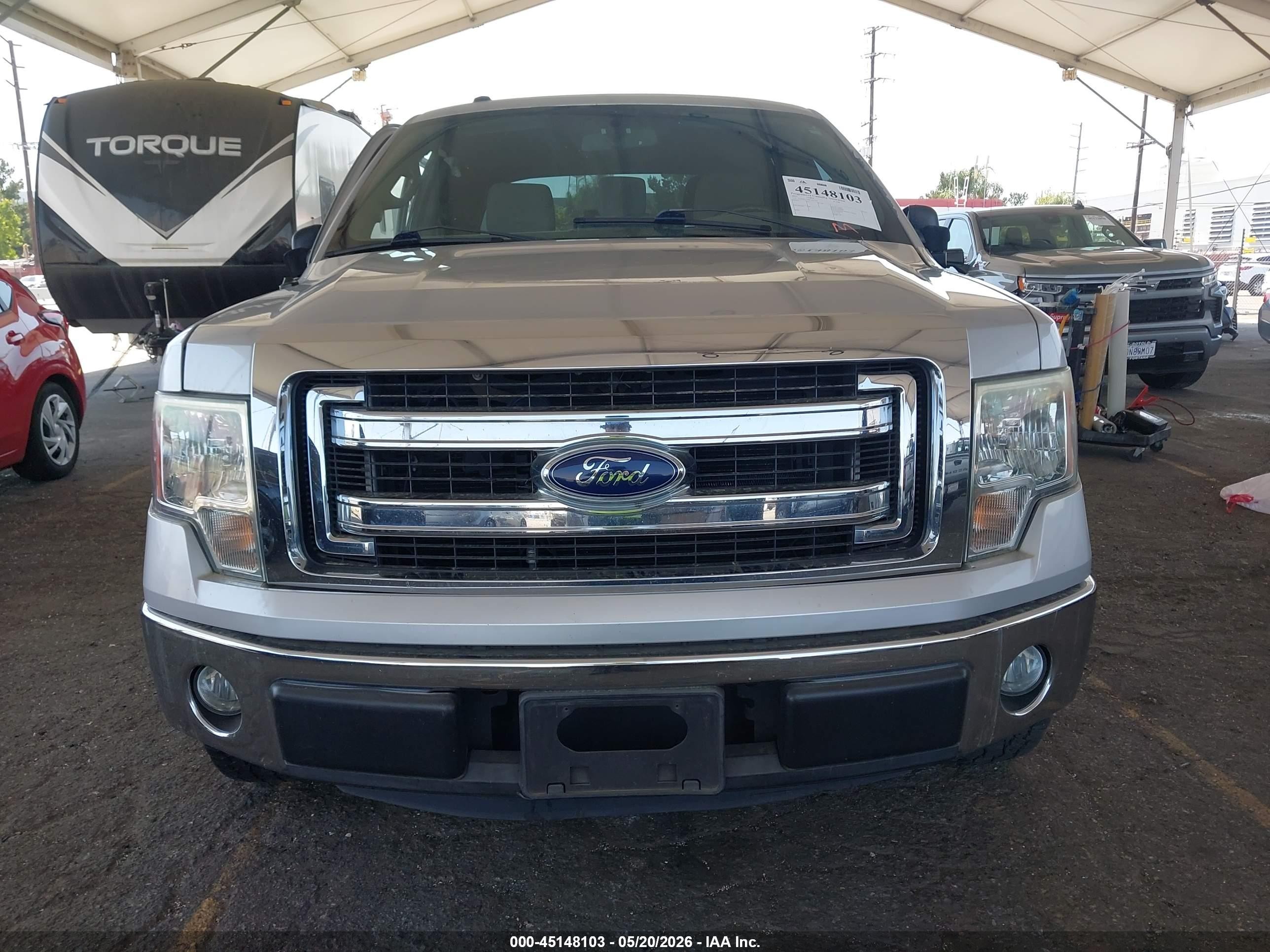 2013 Ford F-150 Xlt Silver vin: 1FTFW1CF9DFA61719