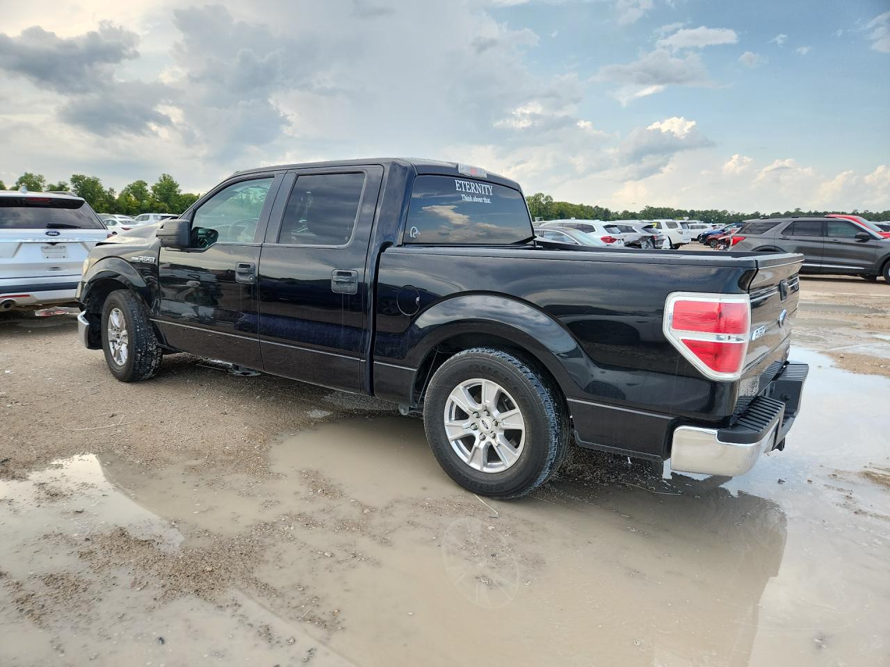 2013 Ford F150 Supercrew Black vin: 1FTFW1CF9DFB91743