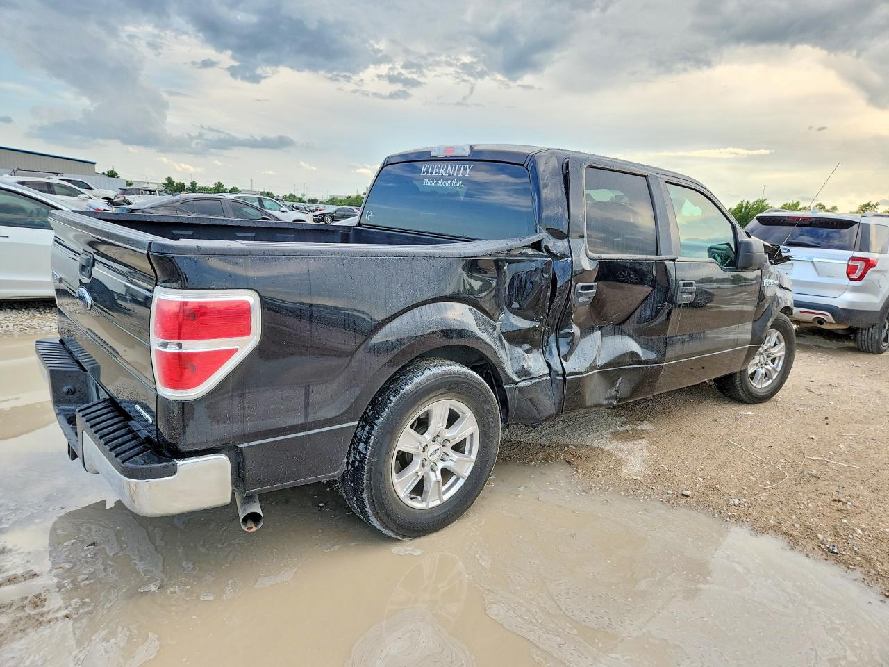 2013 Ford F150 Supercrew Black vin: 1FTFW1CF9DFB91743