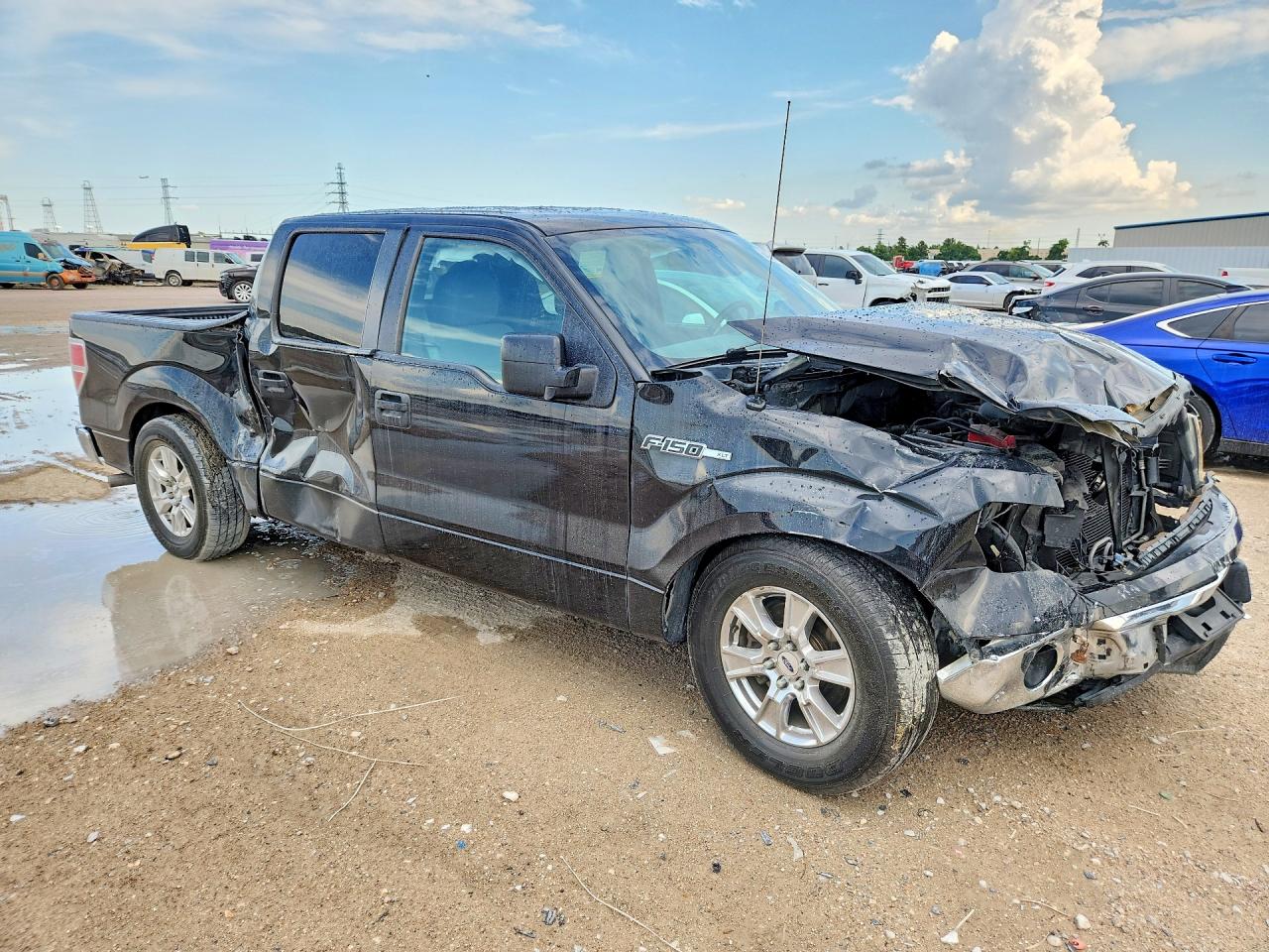 2013 Ford F150 Supercrew Black vin: 1FTFW1CF9DFB91743