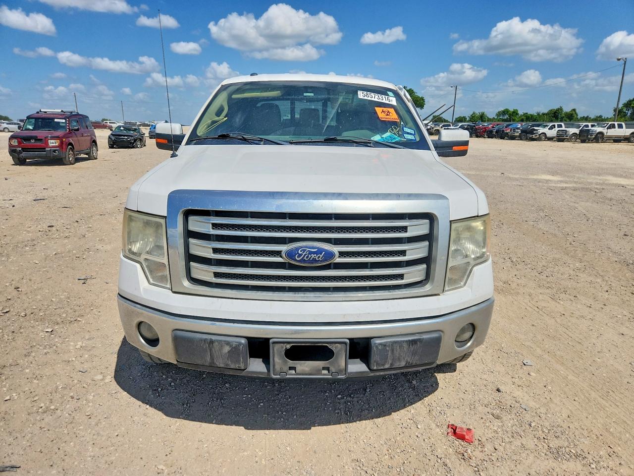 2013 Ford F150 Supercrew White vin: 1FTFW1CF9DFC04815