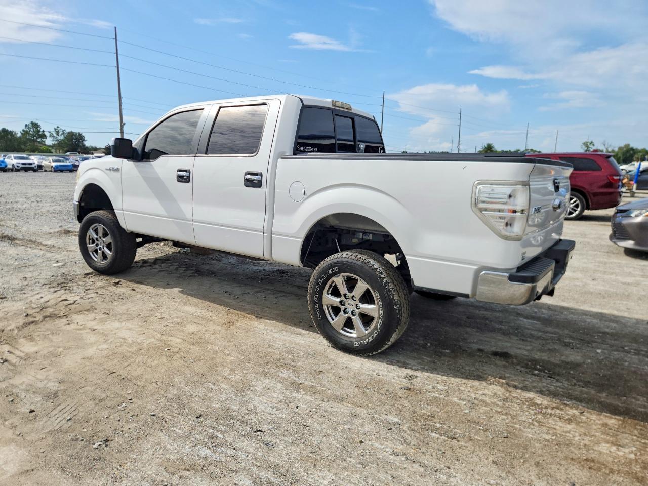 2013 Ford F150 Supercrew White vin: 1FTFW1CF9DFC28631