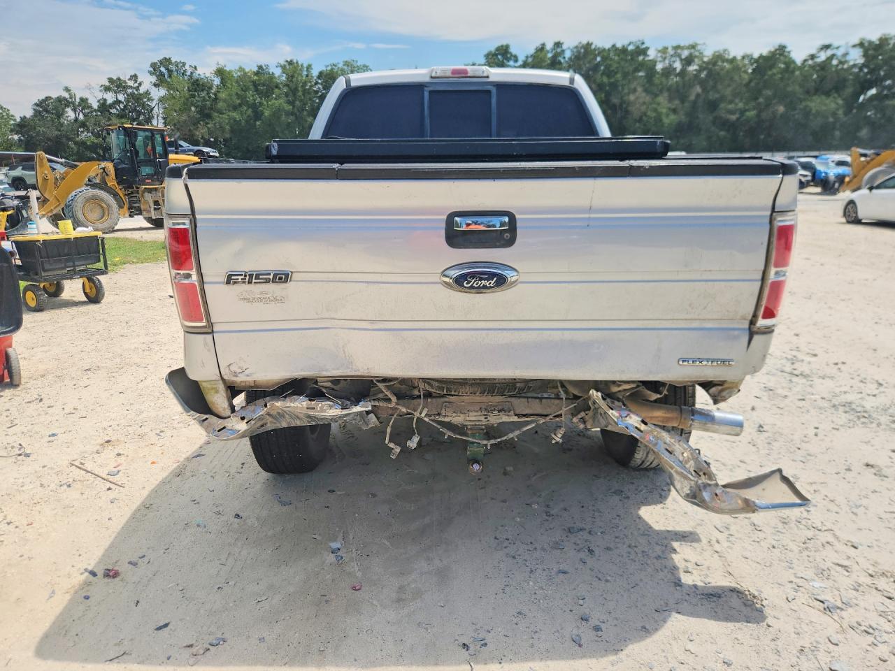 2013 Ford F150 Supercrew Silver vin: 1FTFW1CF9DKD18806