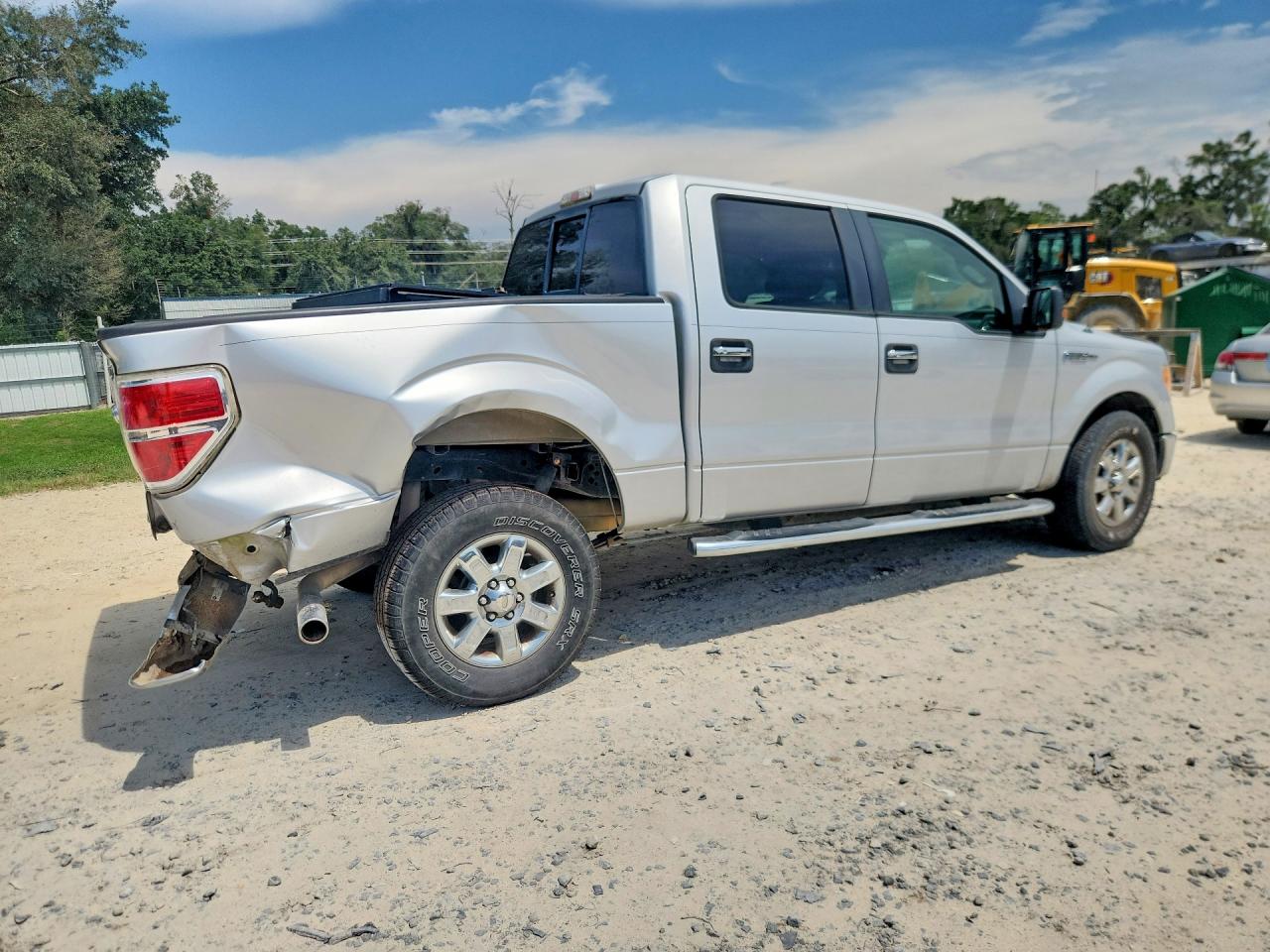 2013 Ford F150 Supercrew Silver vin: 1FTFW1CF9DKD18806