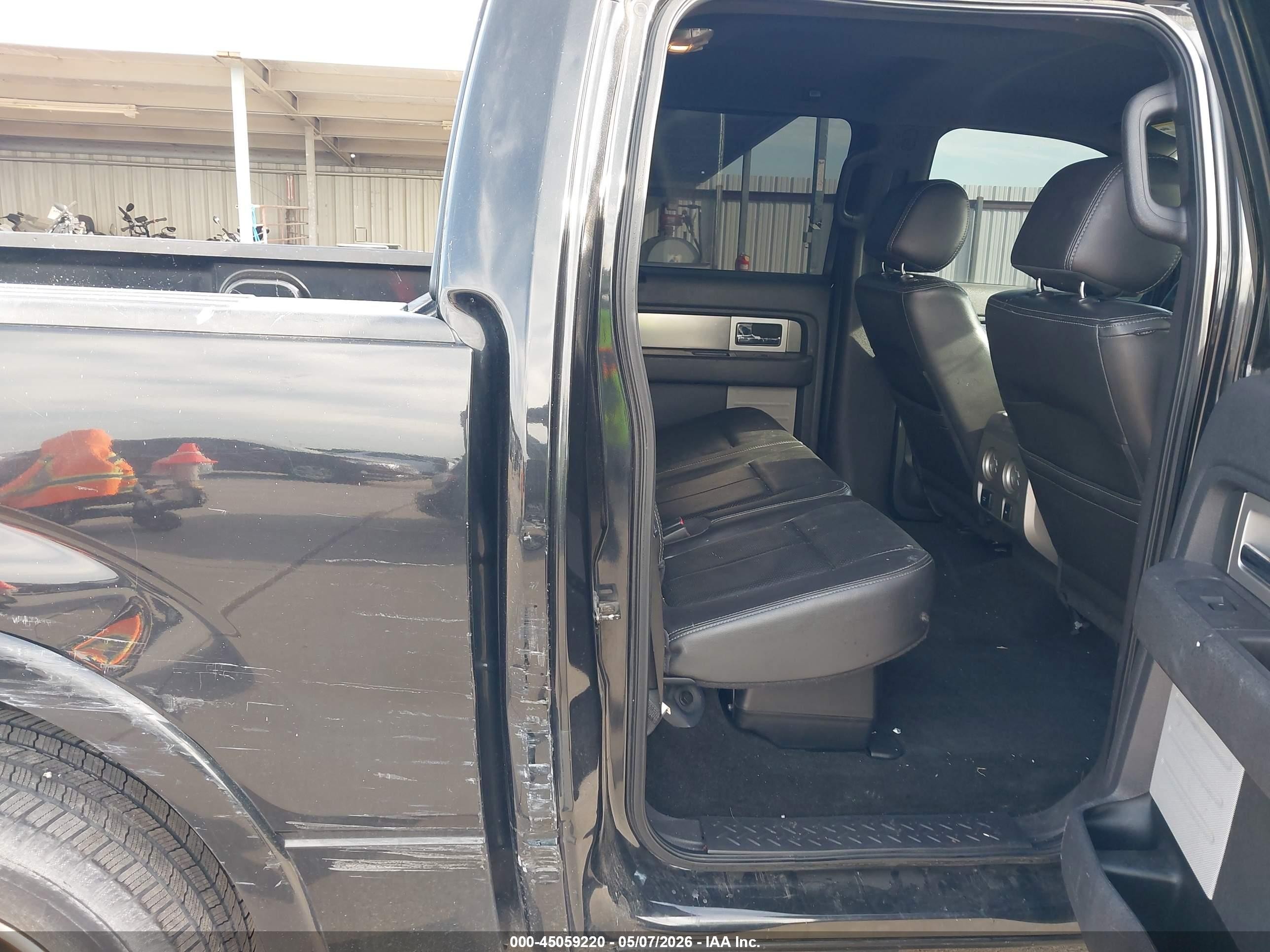 2013 Ford F-150 Fx2 Black vin: 1FTFW1CF9DKD55788