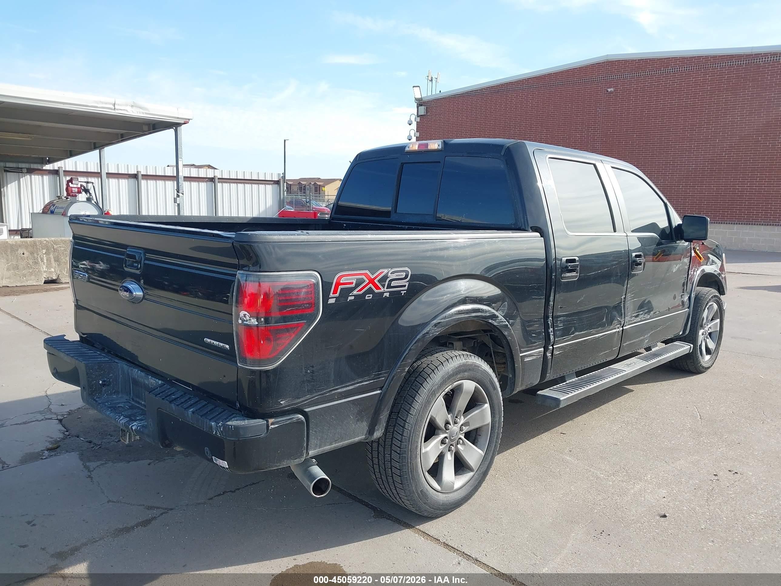 2013 Ford F-150 Fx2 Black vin: 1FTFW1CF9DKD55788