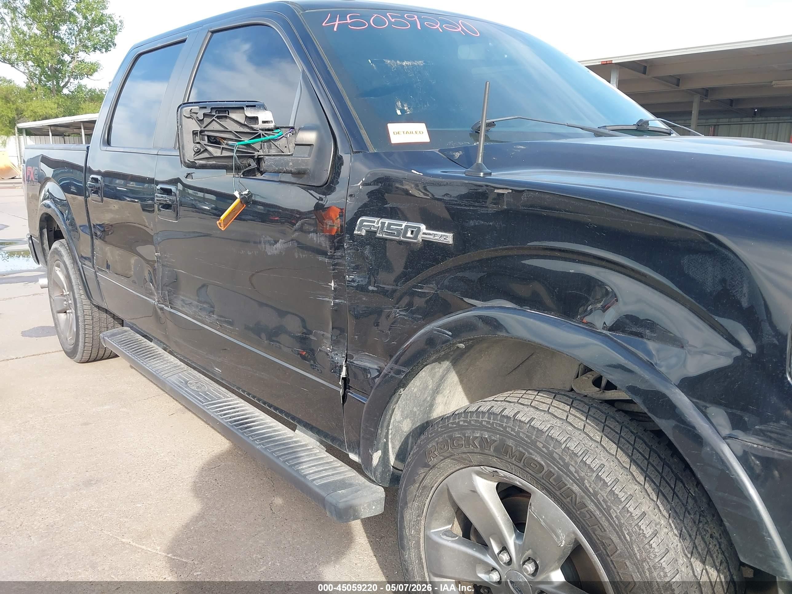 2013 Ford F-150 Fx2 Black vin: 1FTFW1CF9DKD55788