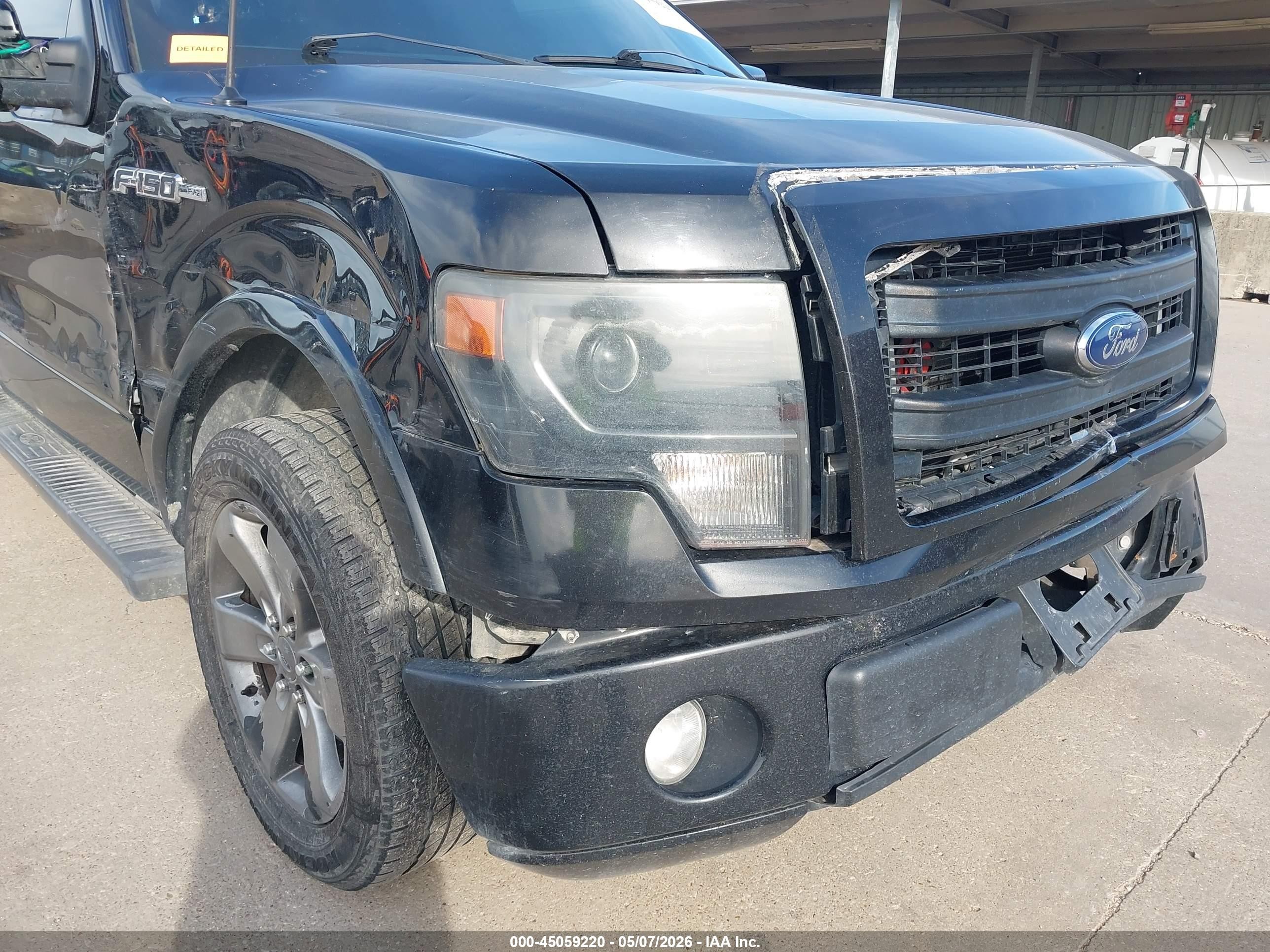 2013 Ford F-150 Fx2 Black vin: 1FTFW1CF9DKD55788