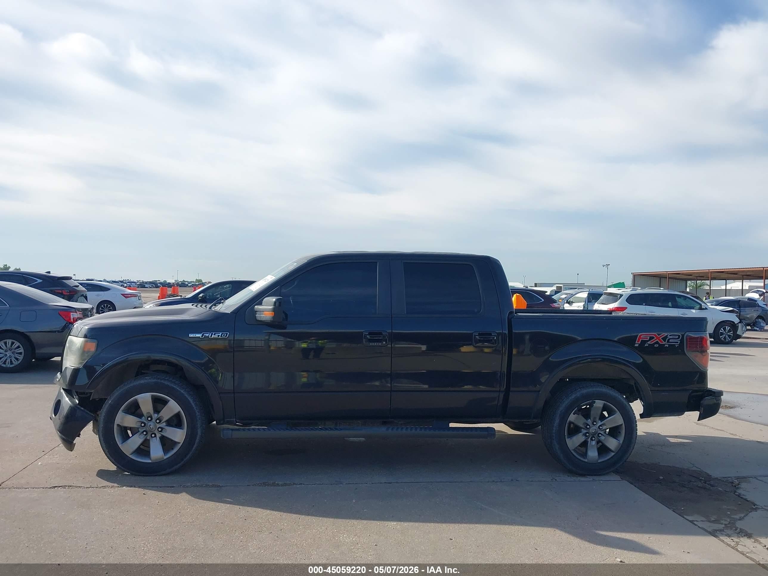 2013 Ford F-150 Fx2 Black vin: 1FTFW1CF9DKD55788