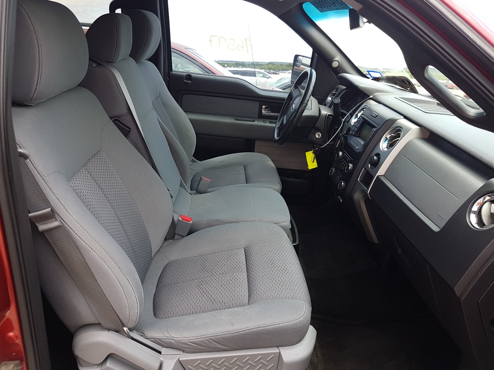 2013 Ford F150 Supercrew Maroon vin: 1FTFW1CF9DKE38993