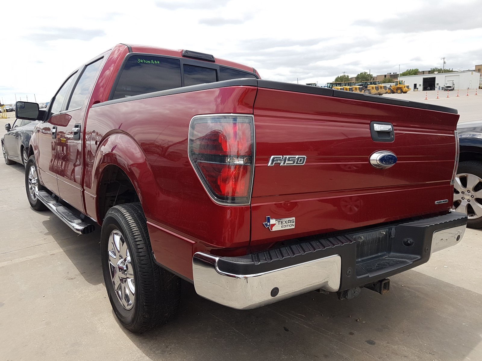 2013 Ford F150 Supercrew Maroon vin: 1FTFW1CF9DKE38993