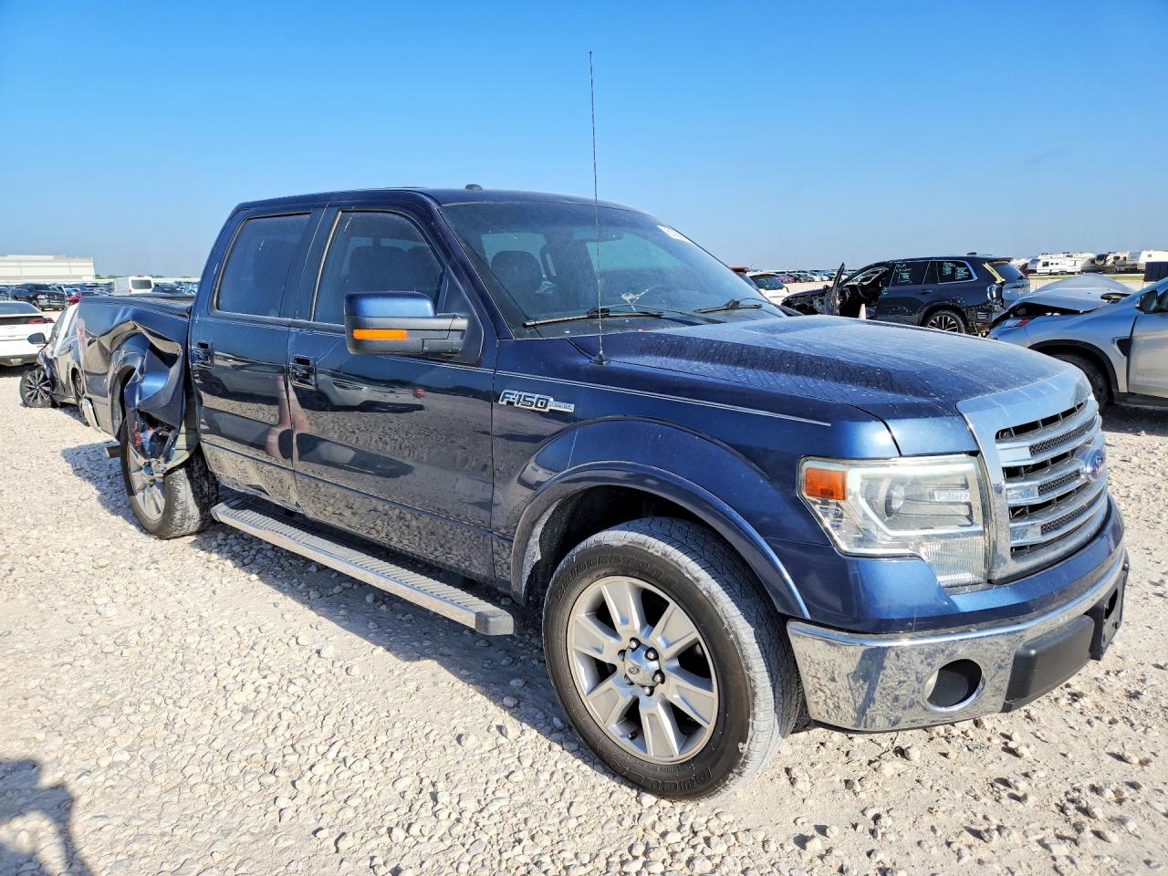 2013 Ford F150 Supercrew Синий vin: 1FTFW1CF9DKF18584