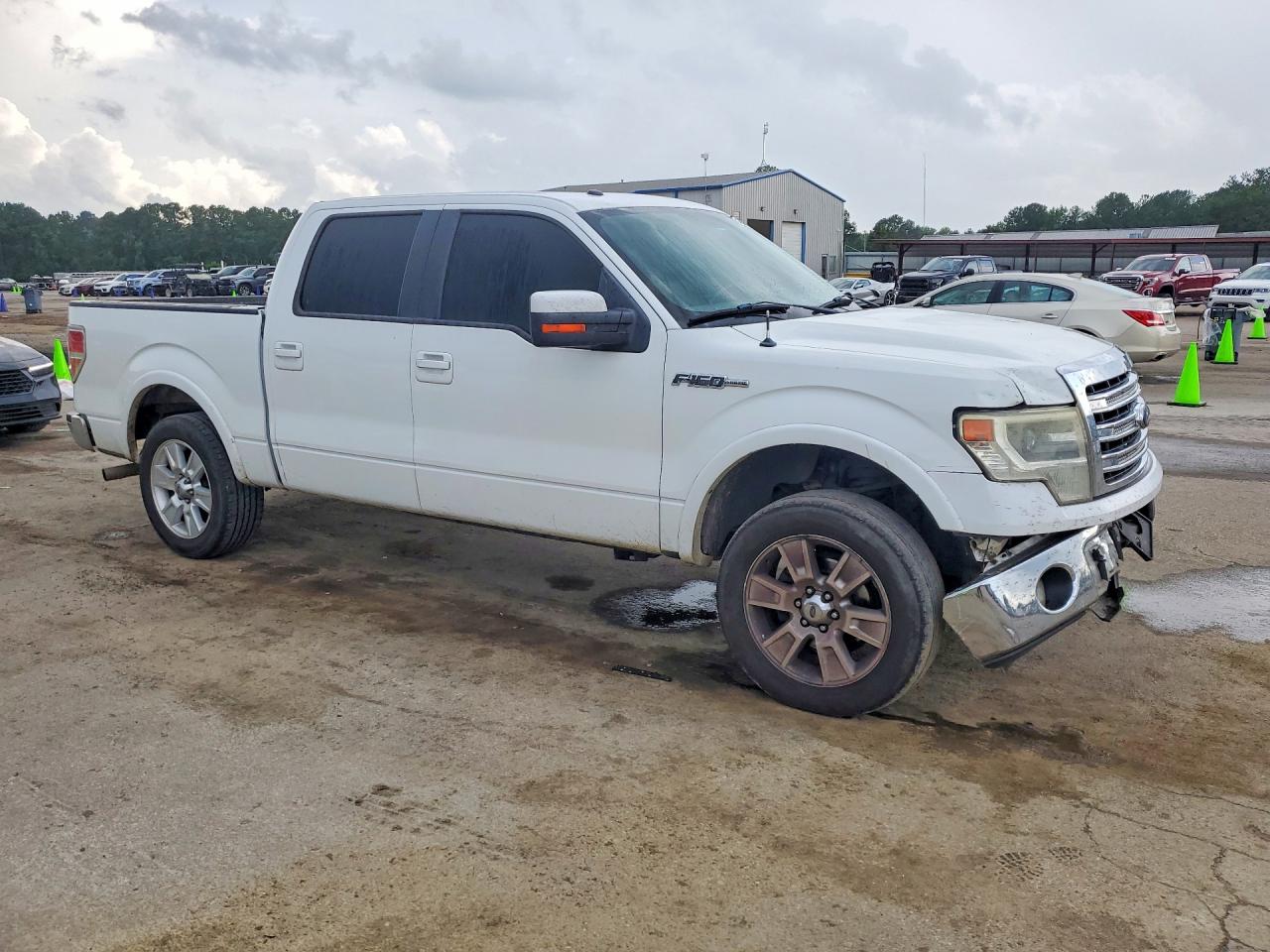 2013 Ford F150 Supercrew White vin: 1FTFW1CF9DKF46241
