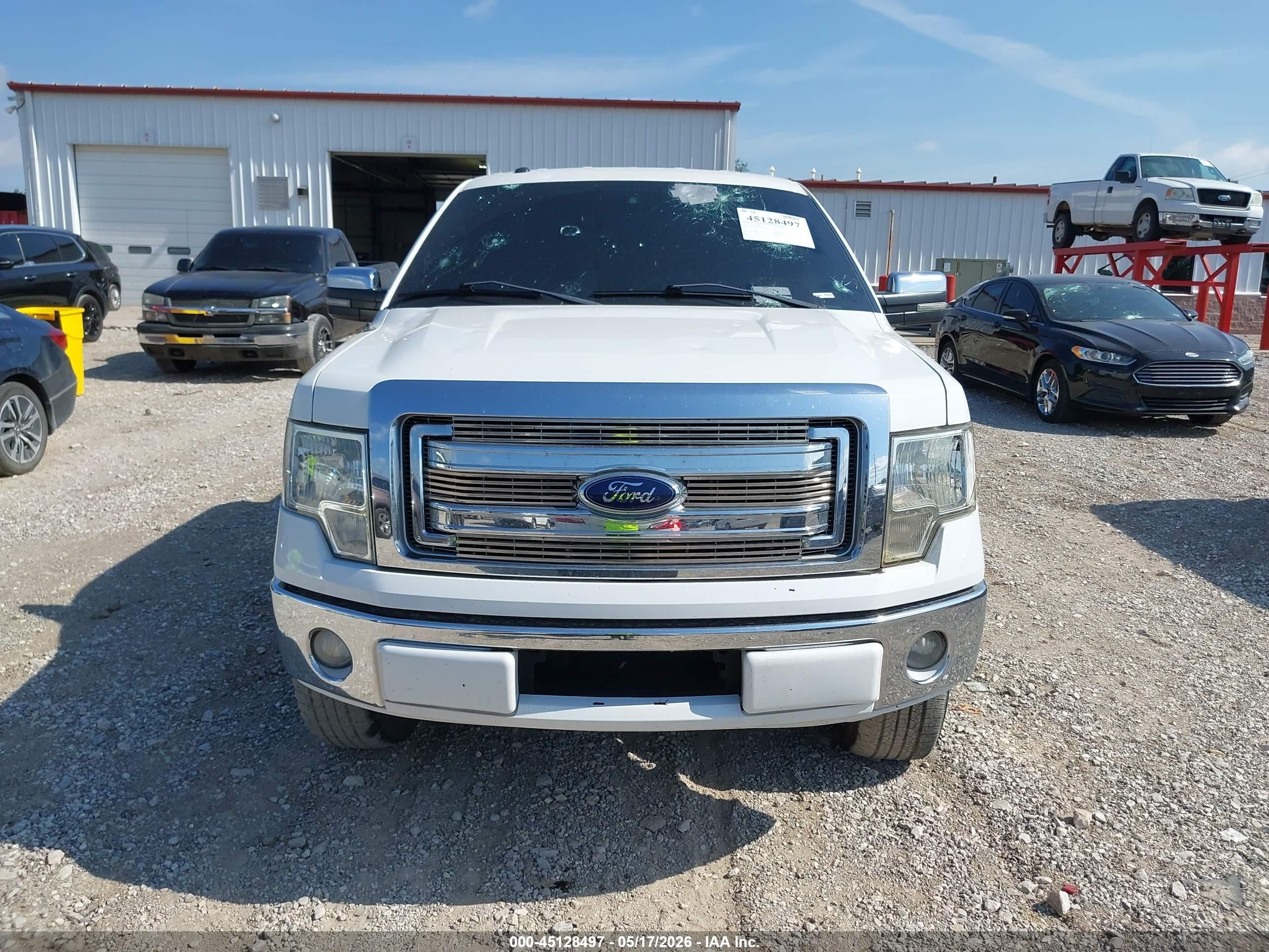 2013 Ford F-150 Xlt White vin: 1FTFW1CF9DKG49210