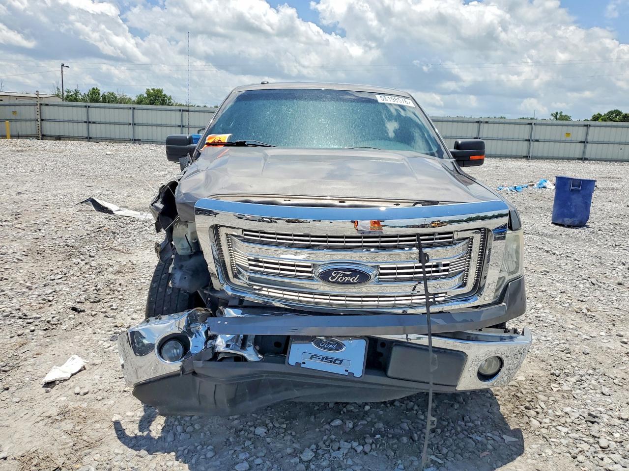 2014 Ford F150 Supercrew Gray vin: 1FTFW1CF9EFA23392