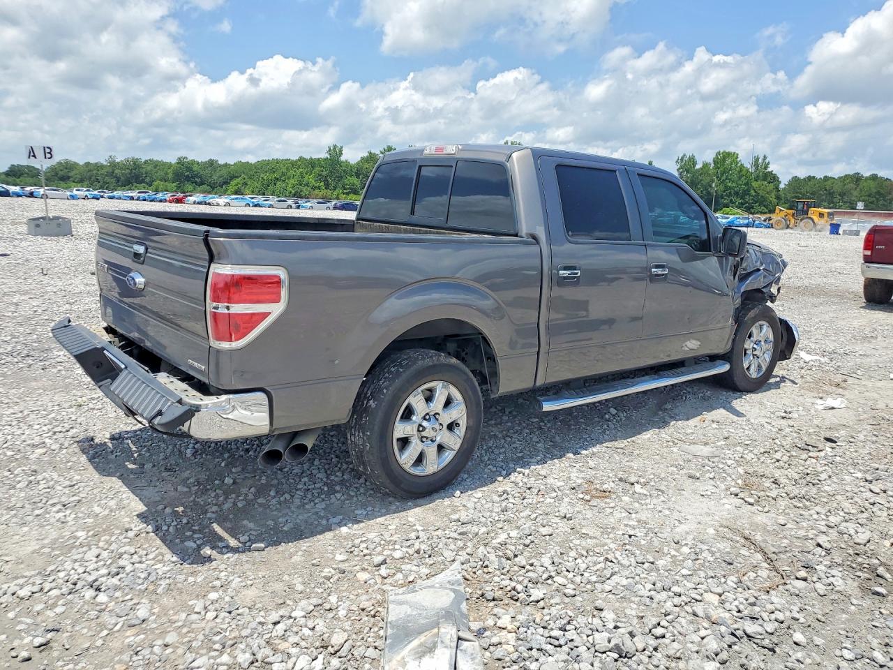 2014 Ford F150 Supercrew Gray vin: 1FTFW1CF9EFA23392