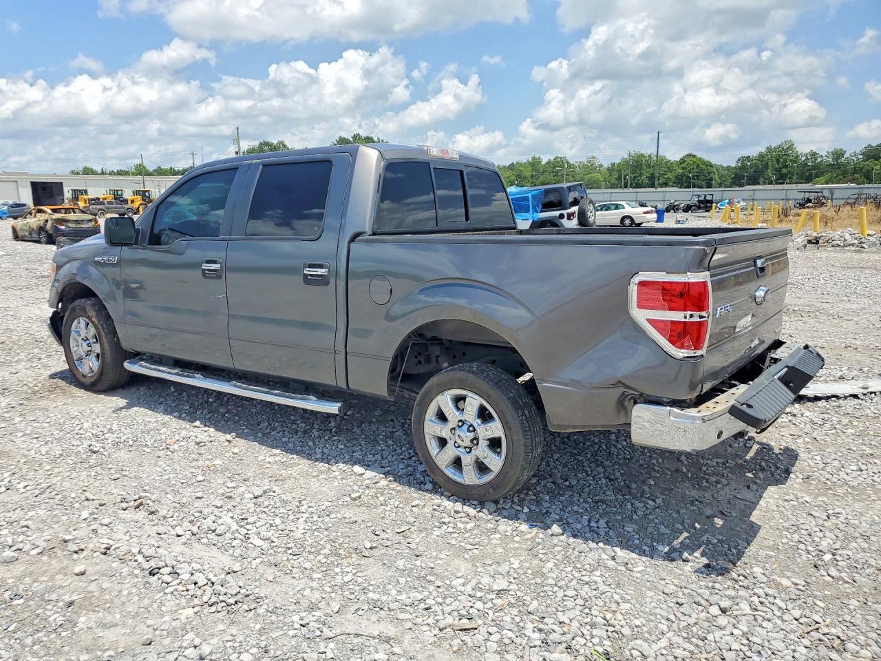 2014 Ford F150 Supercrew Gray vin: 1FTFW1CF9EFA23392