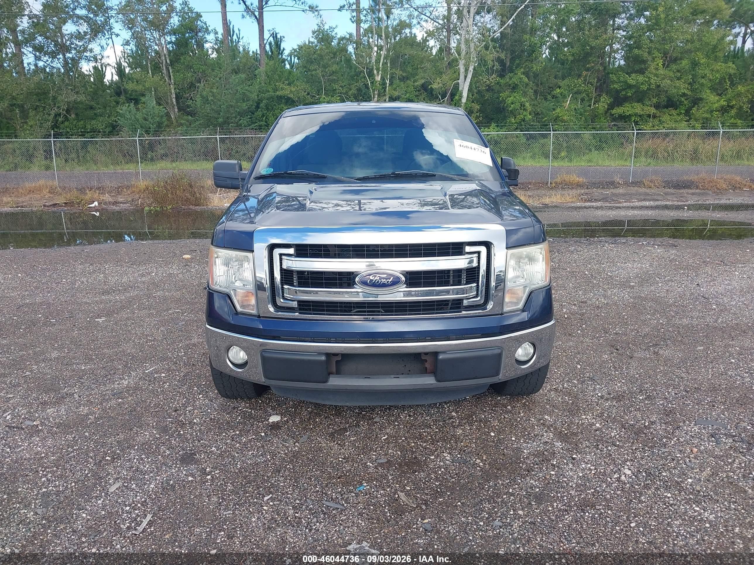 2014 Ford F-150 Xlt Blue vin: 1FTFW1CF9EFA94480