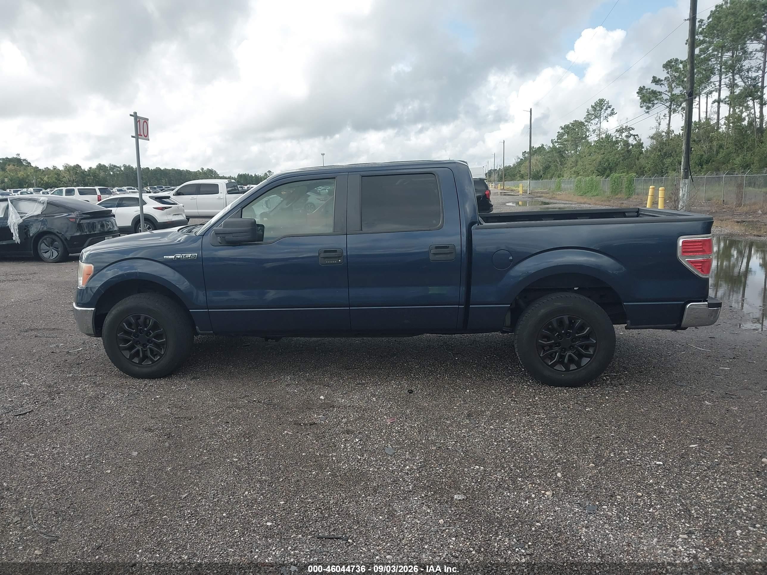 2014 Ford F-150 Xlt Blue vin: 1FTFW1CF9EFA94480