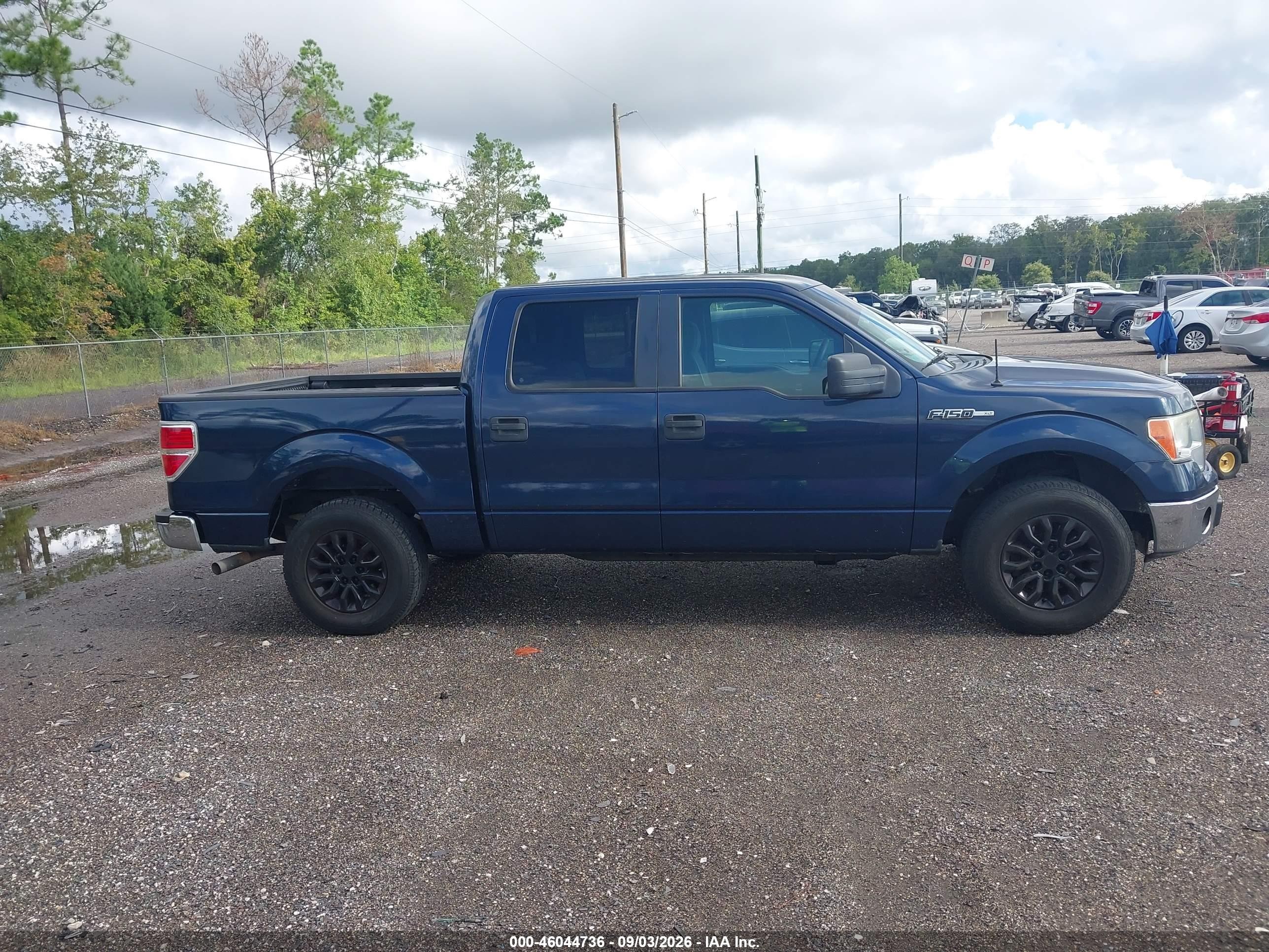 2014 Ford F-150 Xlt Blue vin: 1FTFW1CF9EFA94480