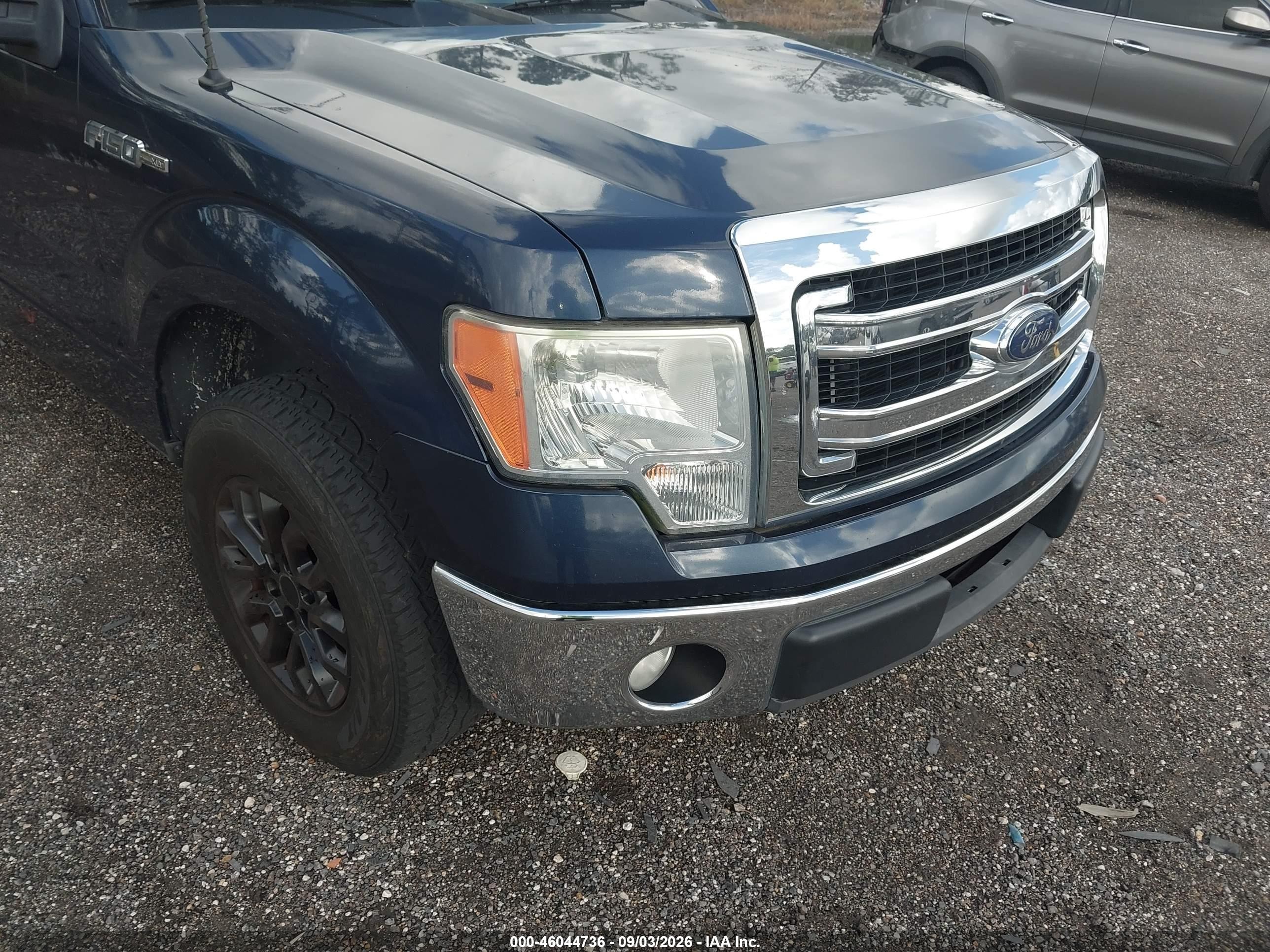 2014 Ford F-150 Xlt Blue vin: 1FTFW1CF9EFA94480