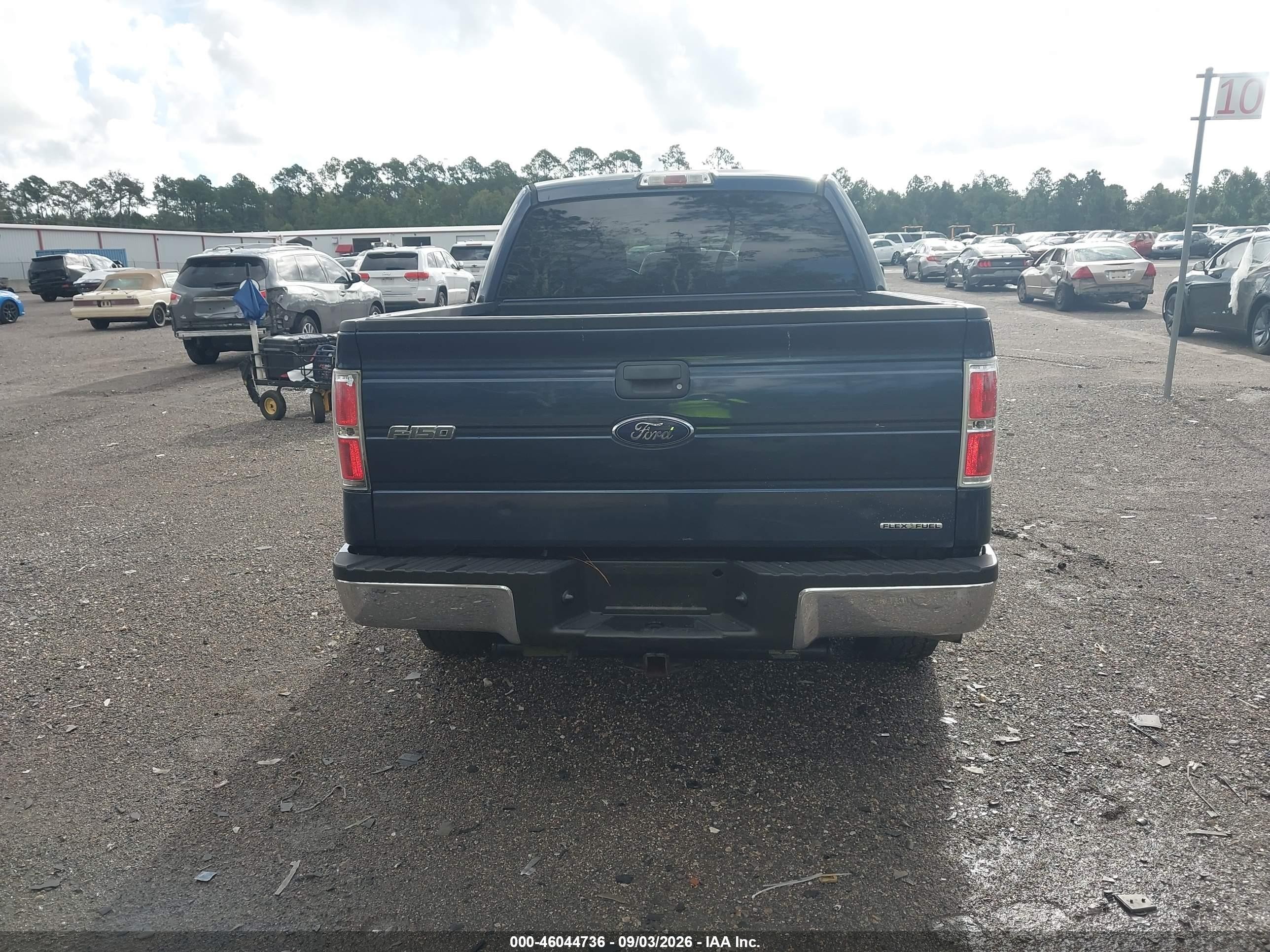 2014 Ford F-150 Xlt Blue vin: 1FTFW1CF9EFA94480