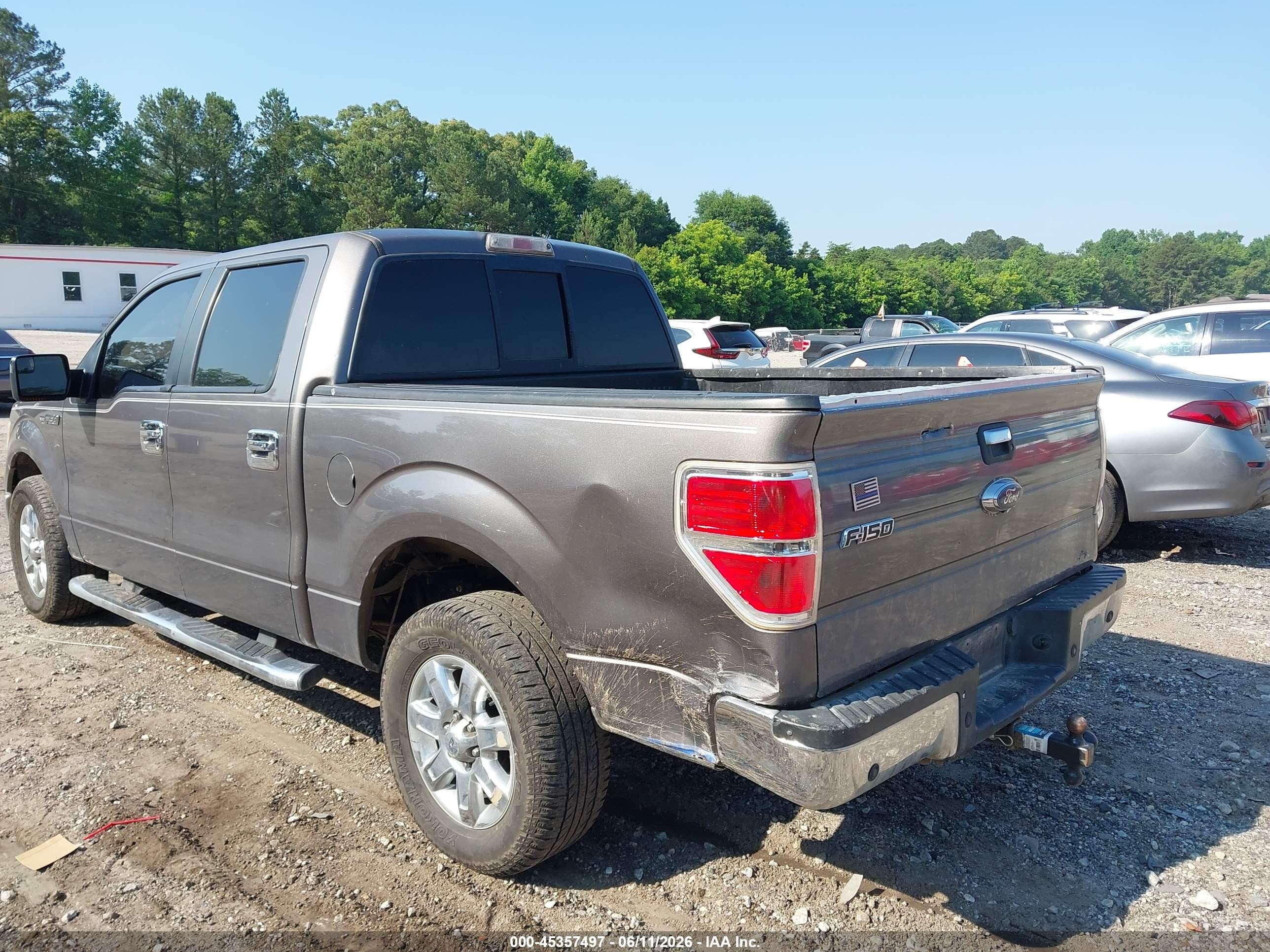 2014 Ford F-150 Xlt Gray vin: 1FTFW1CF9EKD01182