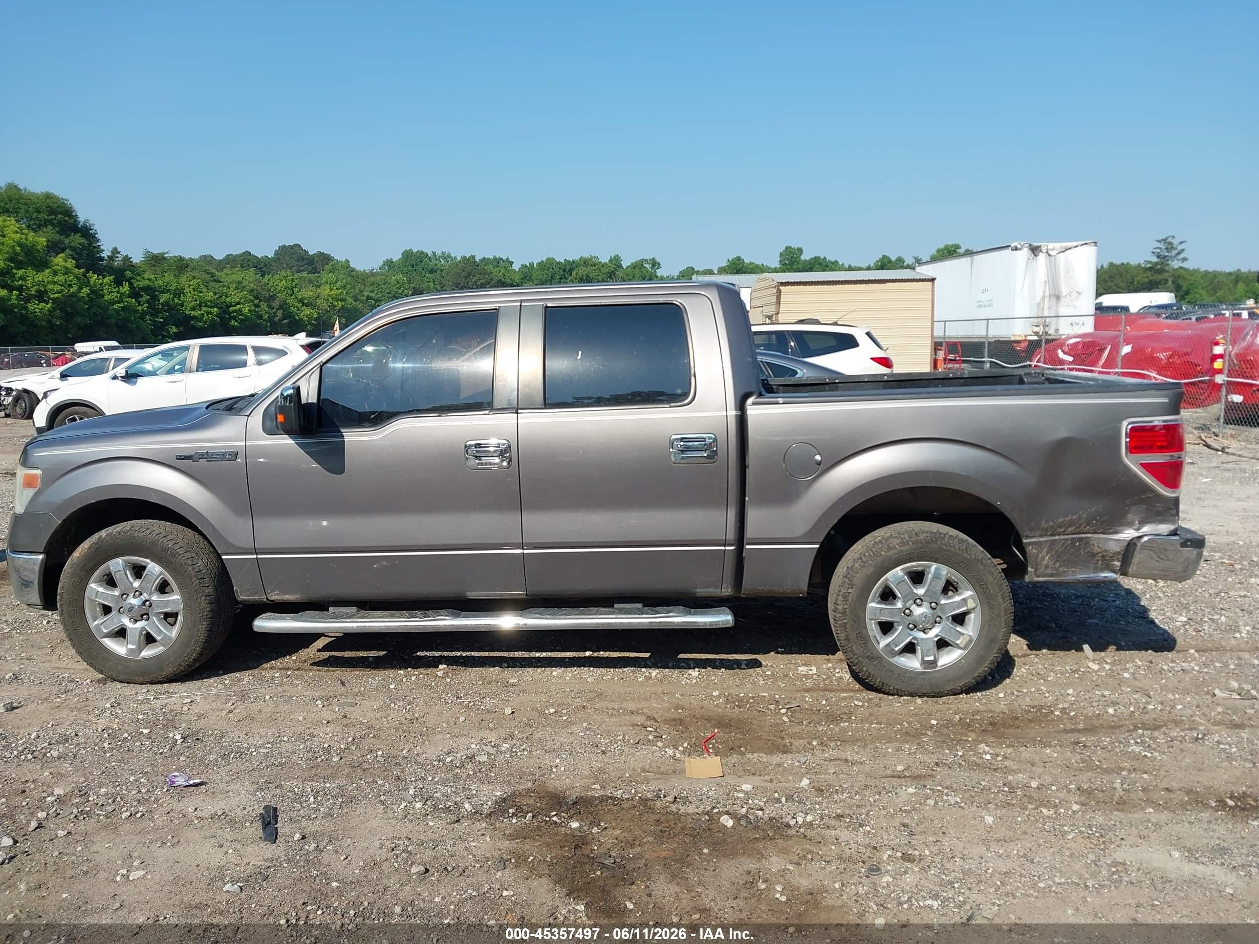 2014 Ford F-150 Xlt Gray vin: 1FTFW1CF9EKD01182
