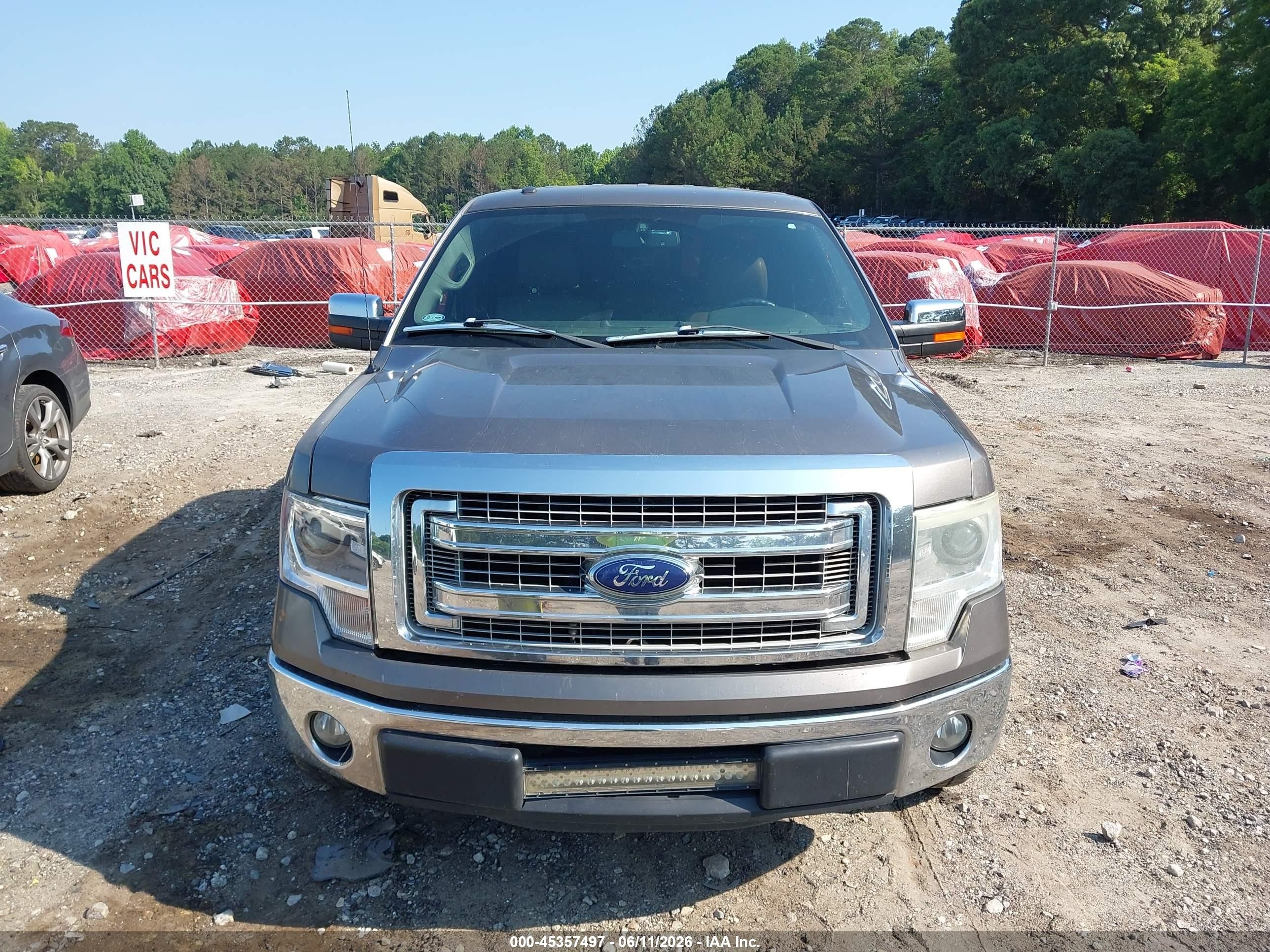 2014 Ford F-150 Xlt Gray vin: 1FTFW1CF9EKD01182