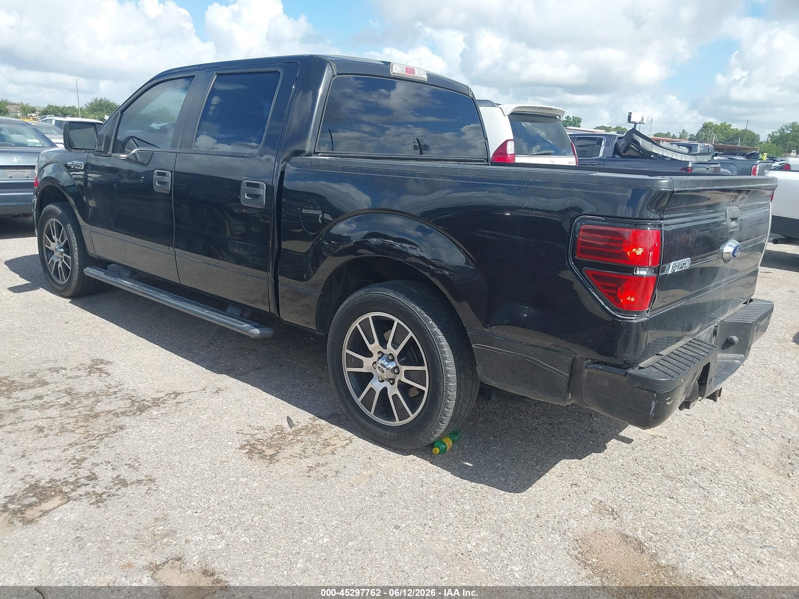 2014 Ford F-150 Stx Black vin: 1FTFW1CF9EKE06126