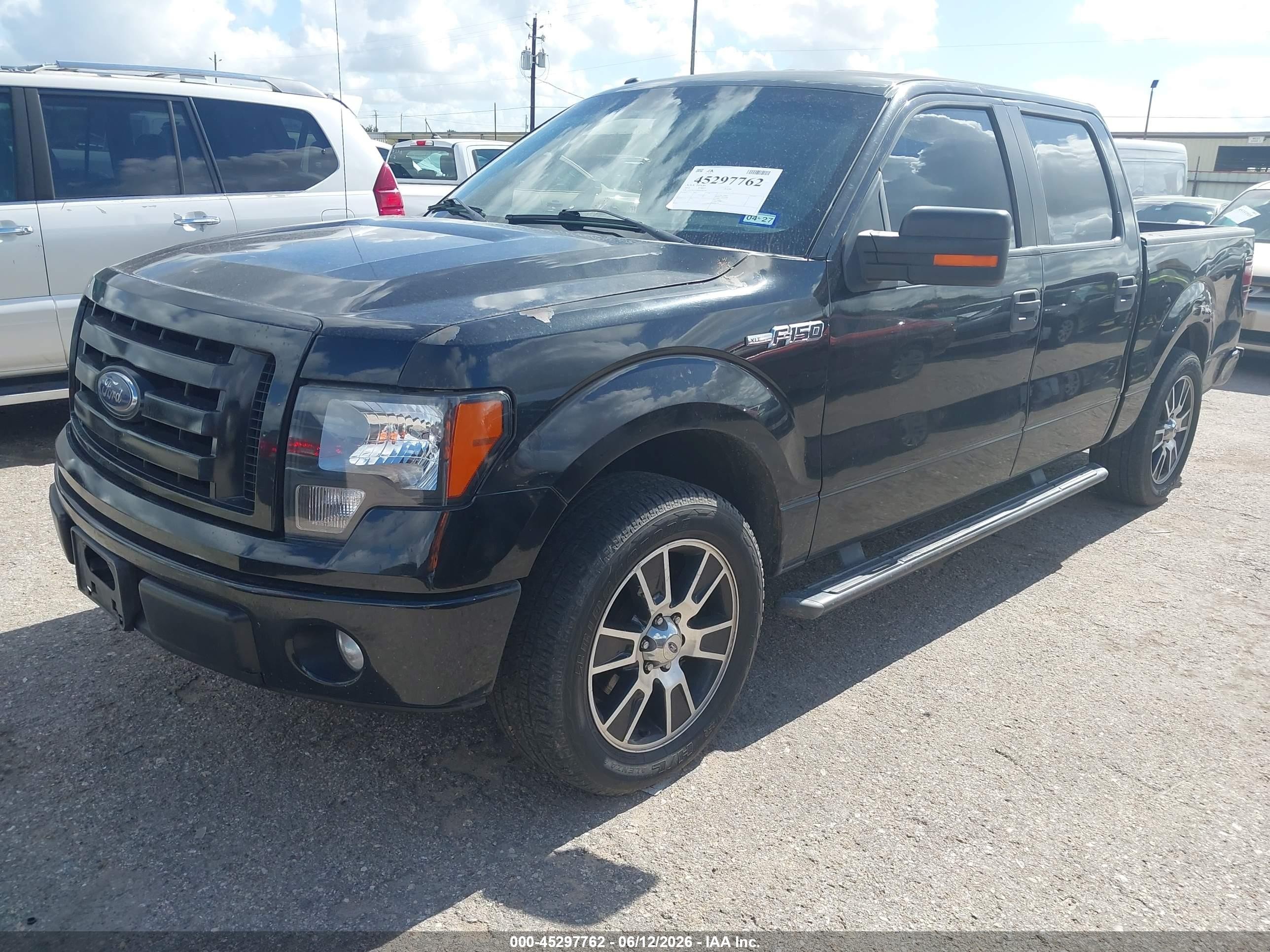 2014 Ford F-150 Stx Black vin: 1FTFW1CF9EKE06126
